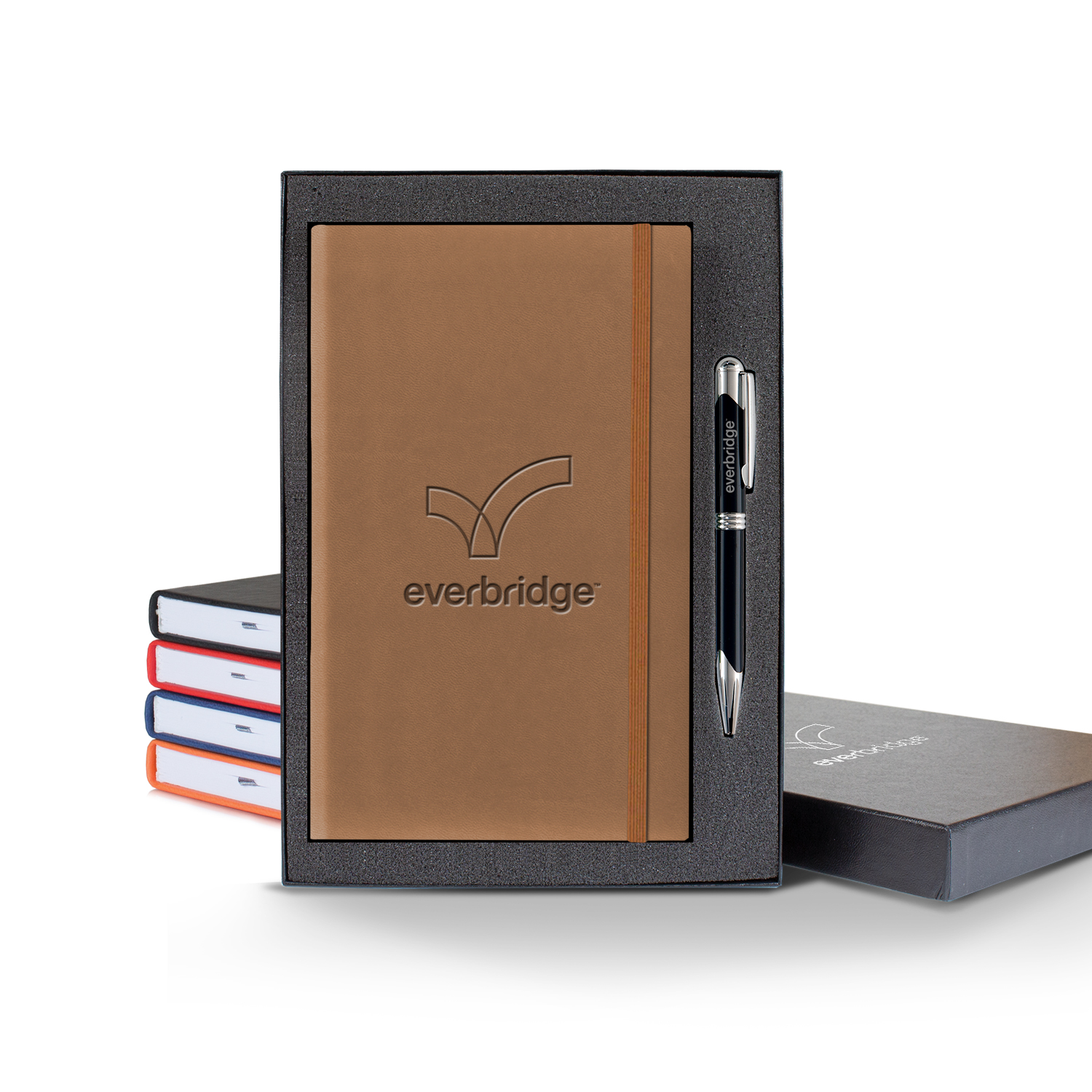 Picture of Castelli Tucson Banded Medio Lined White Page Journal Gift Set
