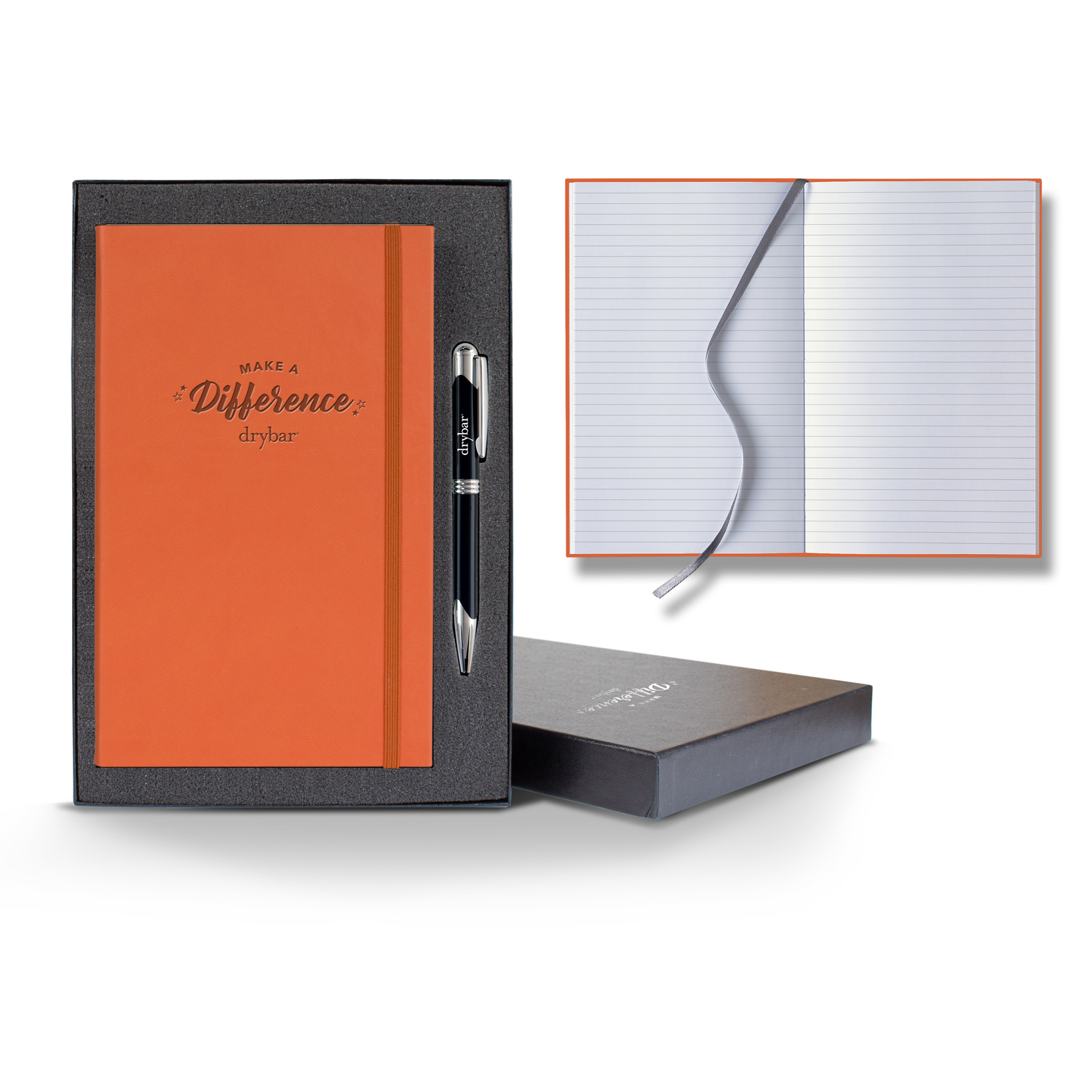 Picture of Castelli Tucson Banded Medio Lined White Page Journal Gift Set