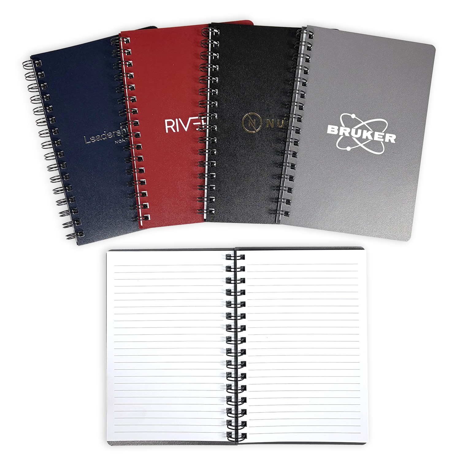 Picture of Castelli WireO Flex Slimline Medio White Lined Pg Journal