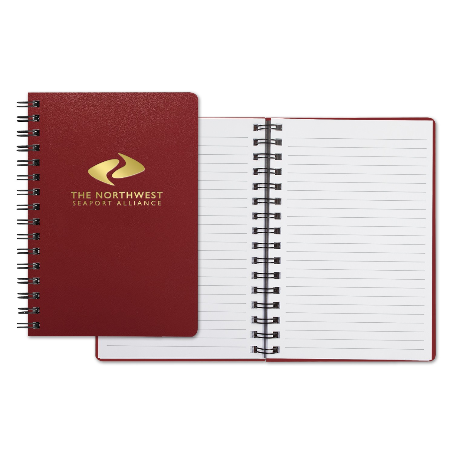 Picture of Castelli WireO Flex Slimline Medio White Lined Pg Journal