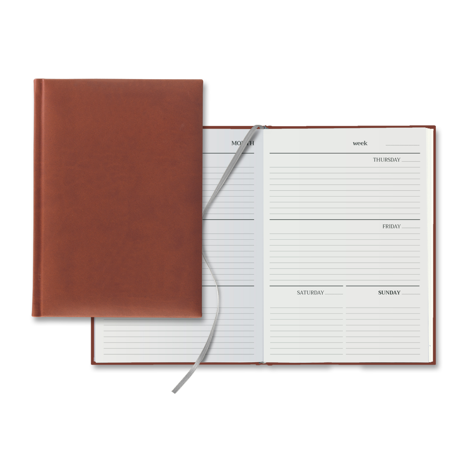 Picture of Castelli Tucson Grande White Page Weekly Perpetual Diary