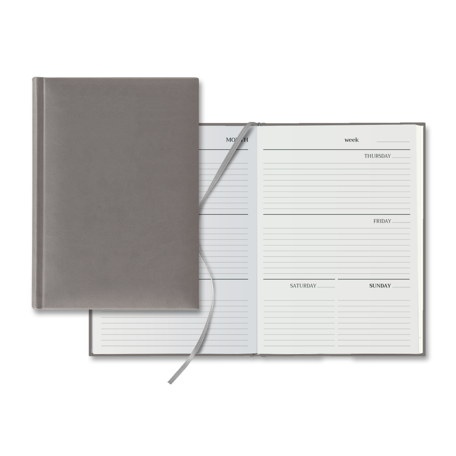 Picture of Castelli Tucson Grande White Page Weekly Perpetual Diary