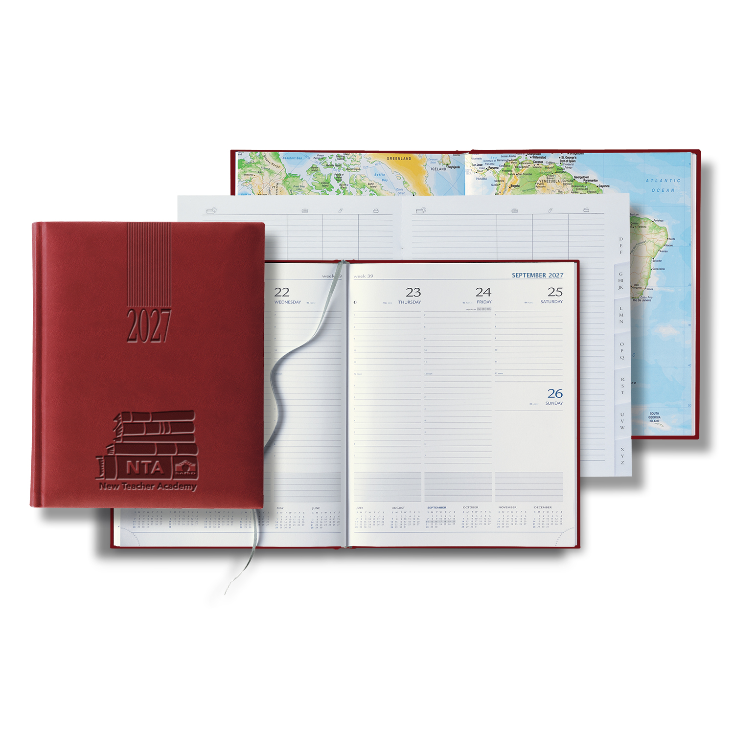 Picture of Castelli Tucson Grande Desk White Page Weekly Diary