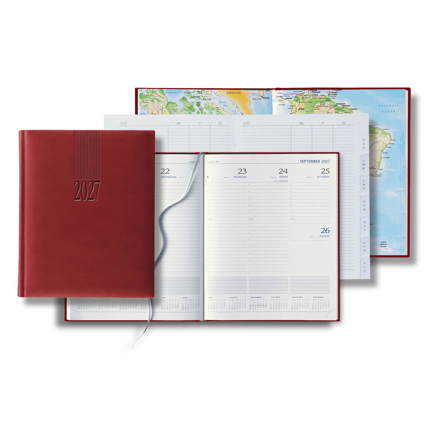 Picture of Castelli Tucson Grande Desk White Page Weekly Diary