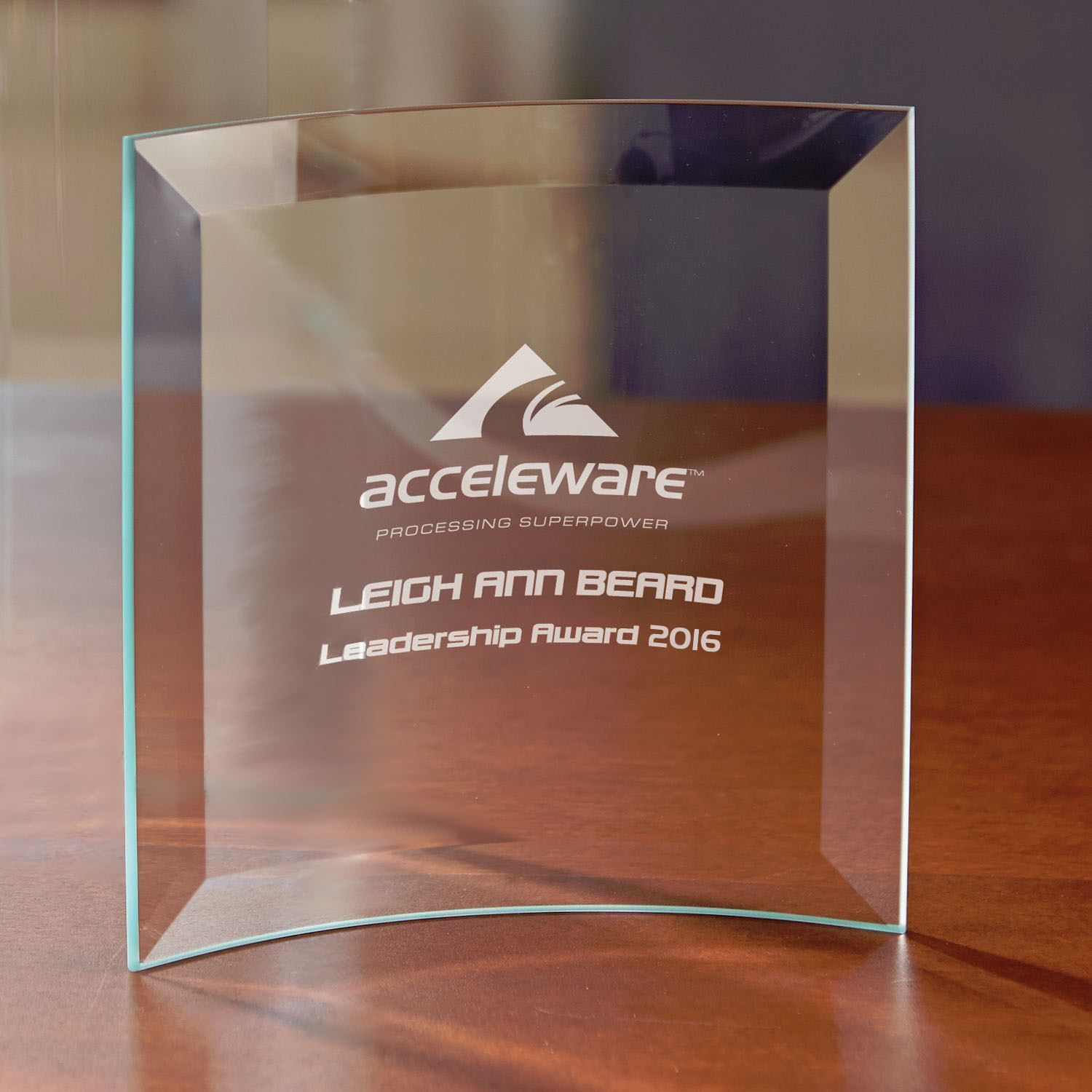 Picture of Jade Square Crescent - Small Award