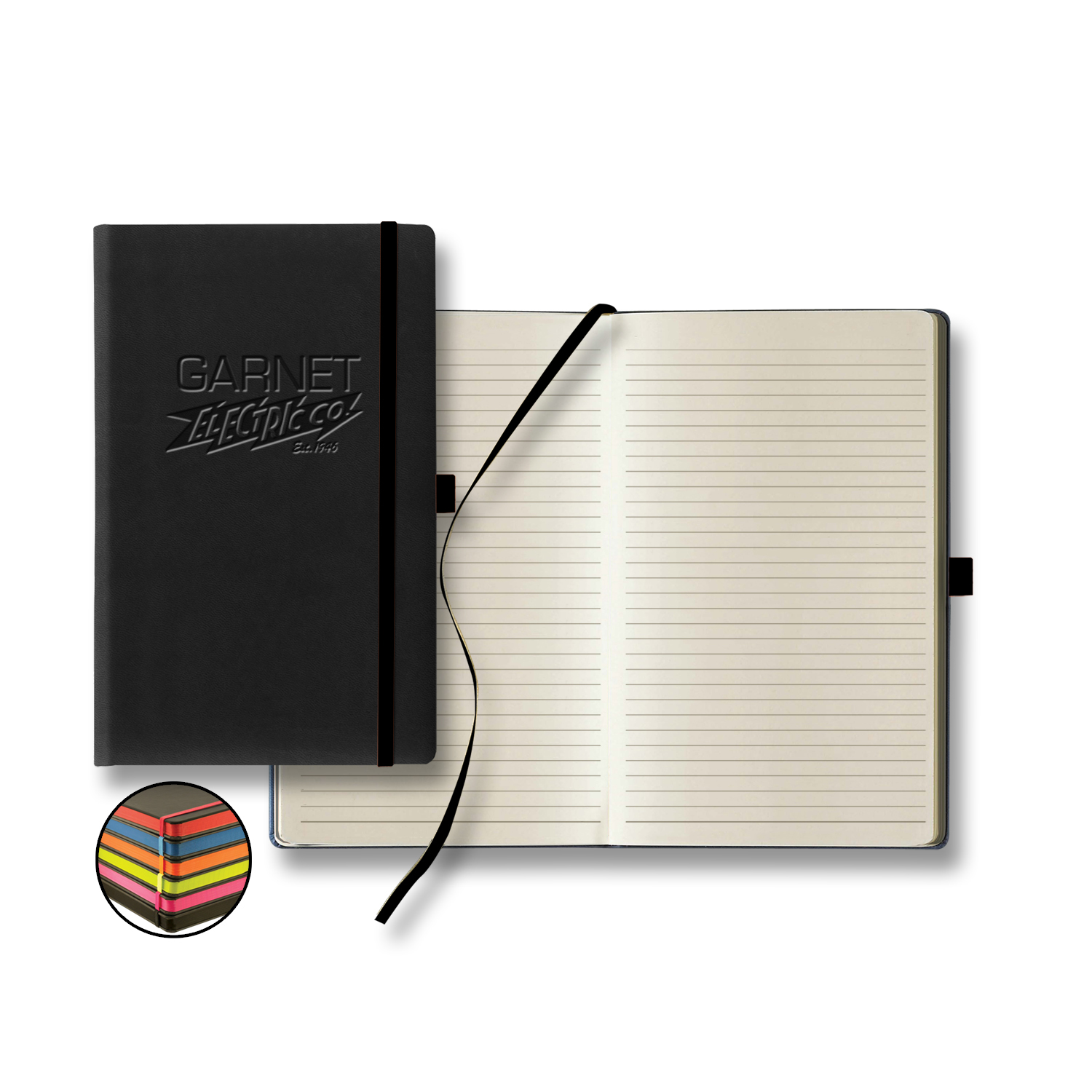 Picture of Castelli Tucson Edge Medio Lined Ivory Page Journal
