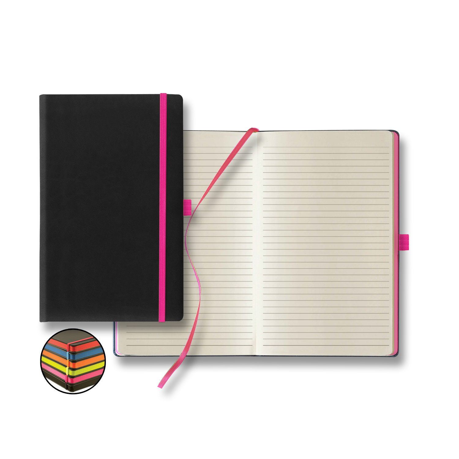 Picture of Castelli Tucson Edge Medio Lined Ivory Page Journal