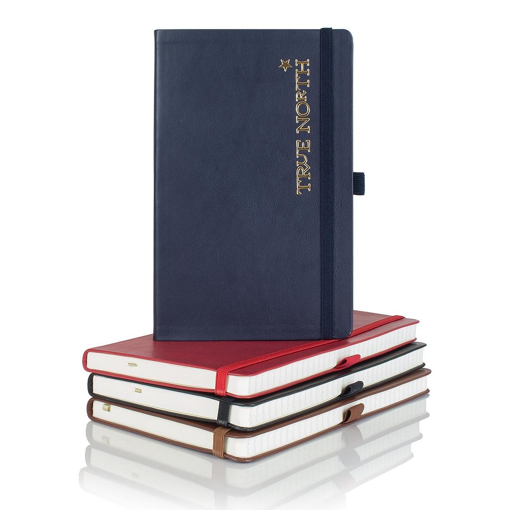 Picture of Castelli Calf Leather Medio Lined Ivory Page Journal