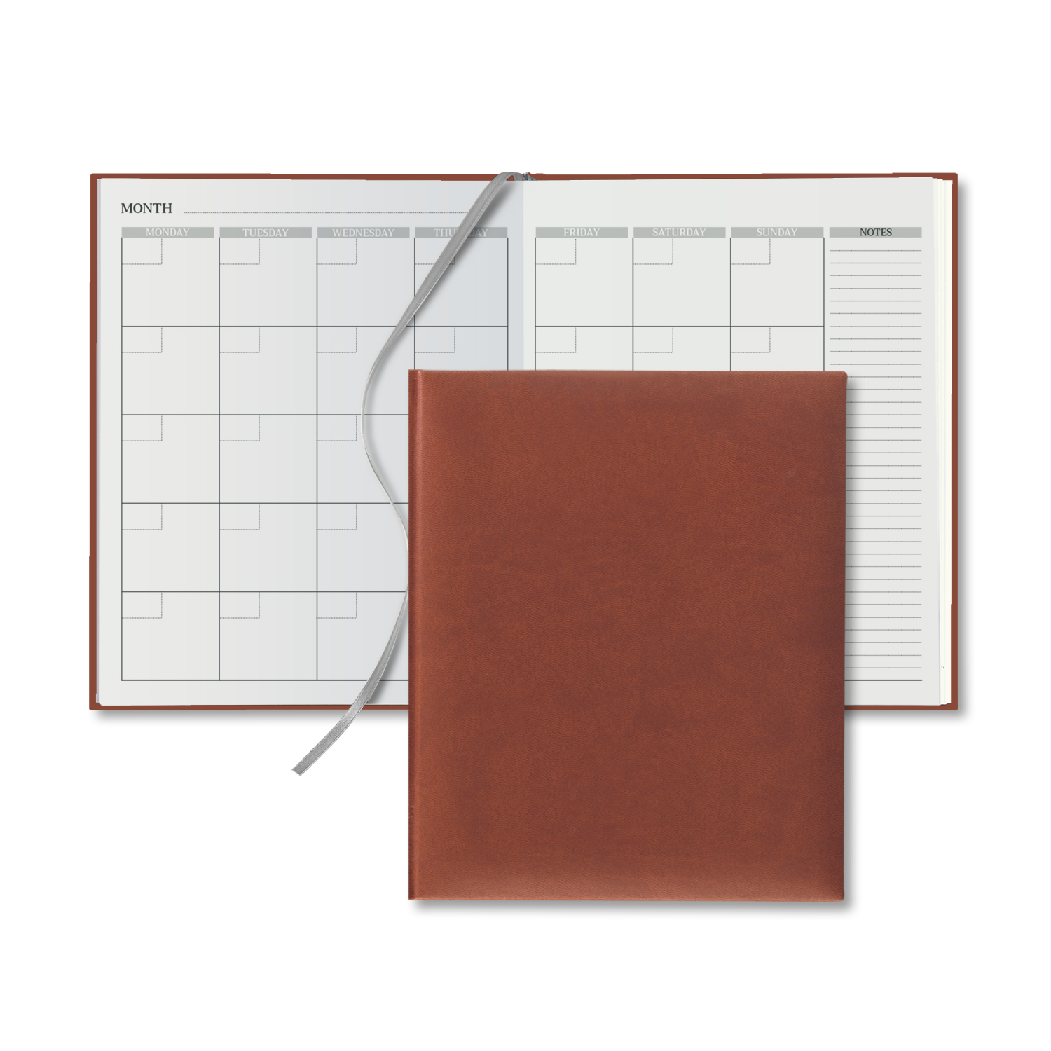 Picture of Castelli Tucson Grande Desk White Page Perpetual Monthly Diary