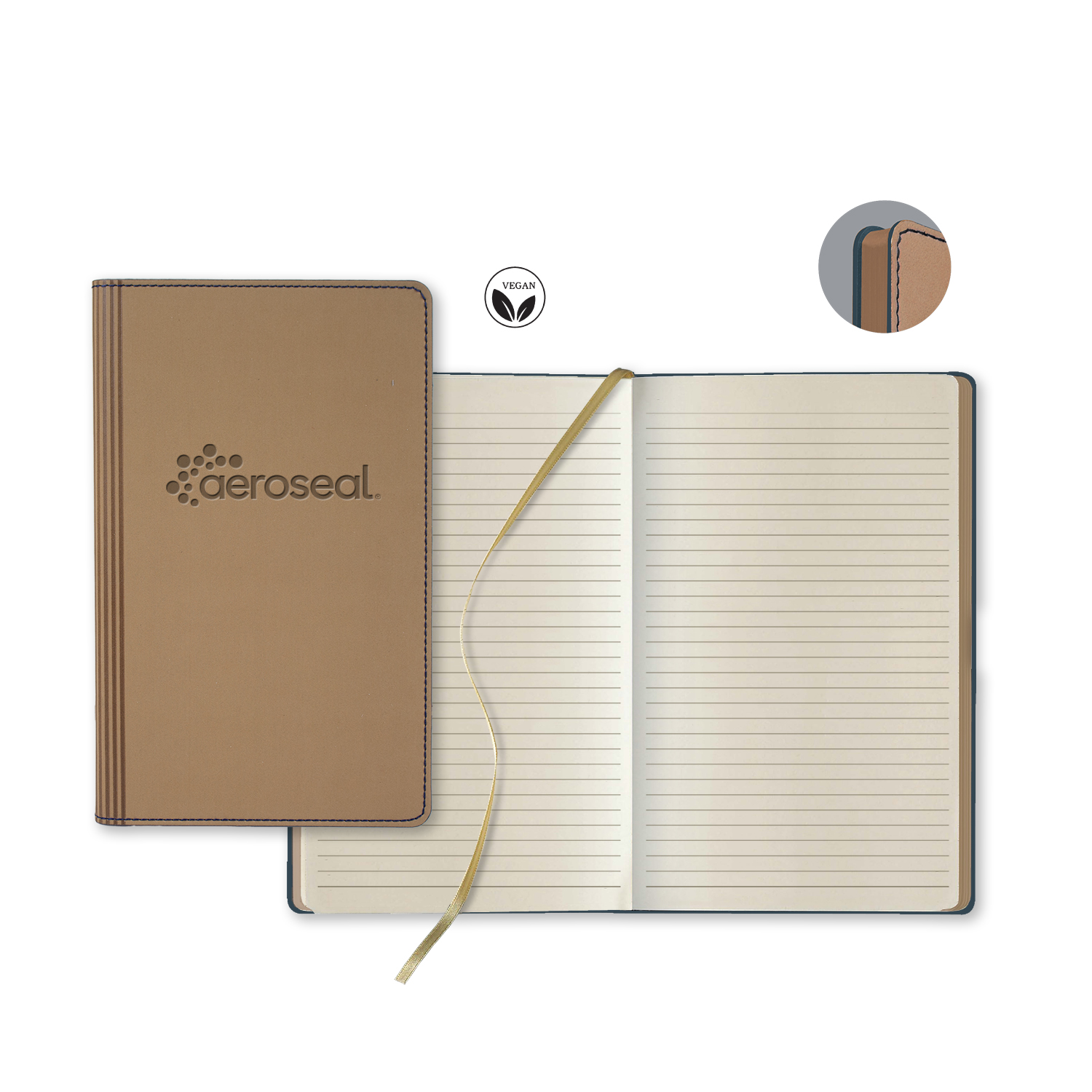 Picture of Castelli Vegan ECO Medio Lined Ivory Page Journal