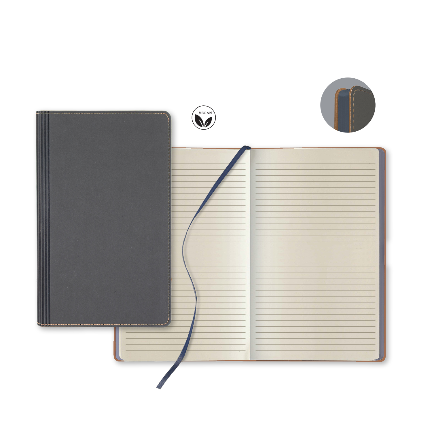 Picture of Castelli Vegan ECO Medio Lined Ivory Page Journal