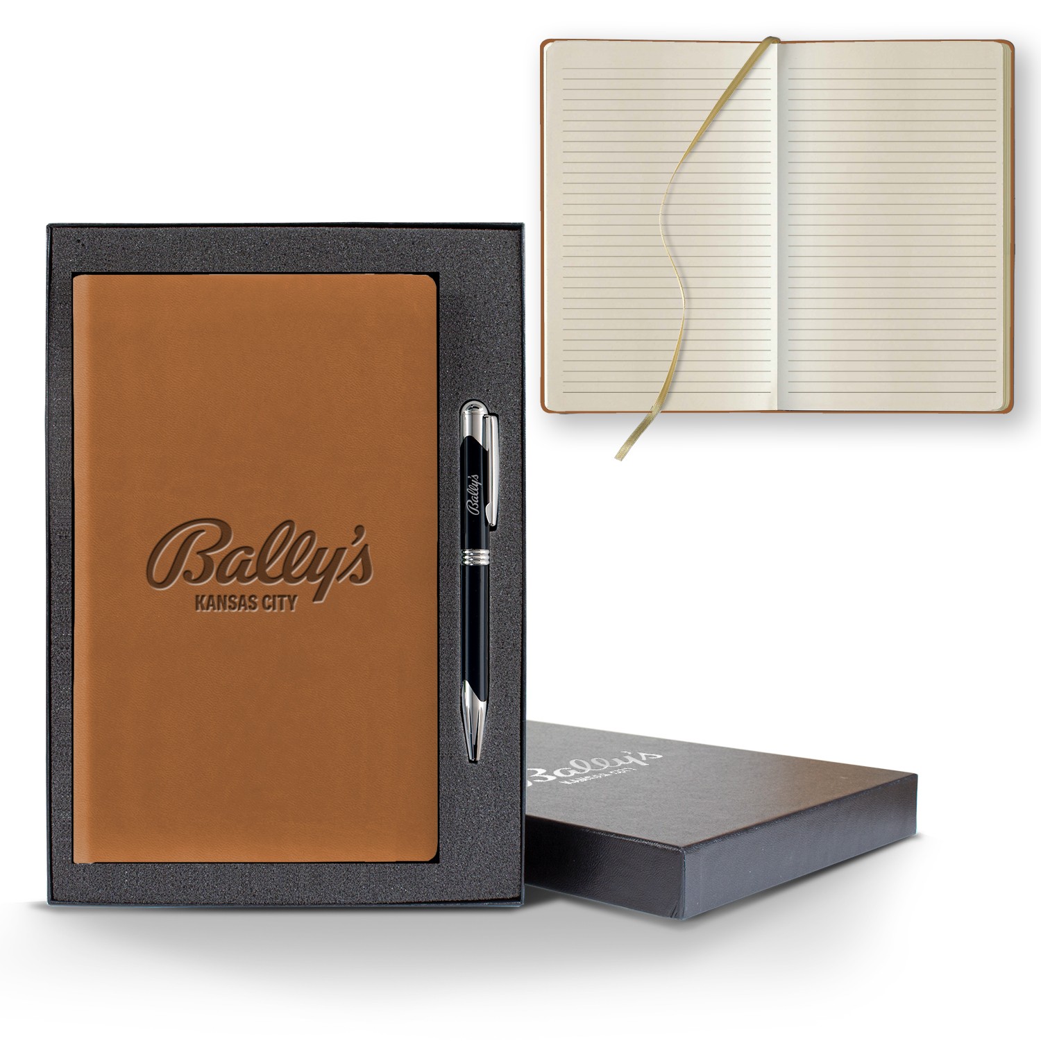 Picture of Castelli Tucson Slim Medio Lined Ivory Page Journal Gift Set