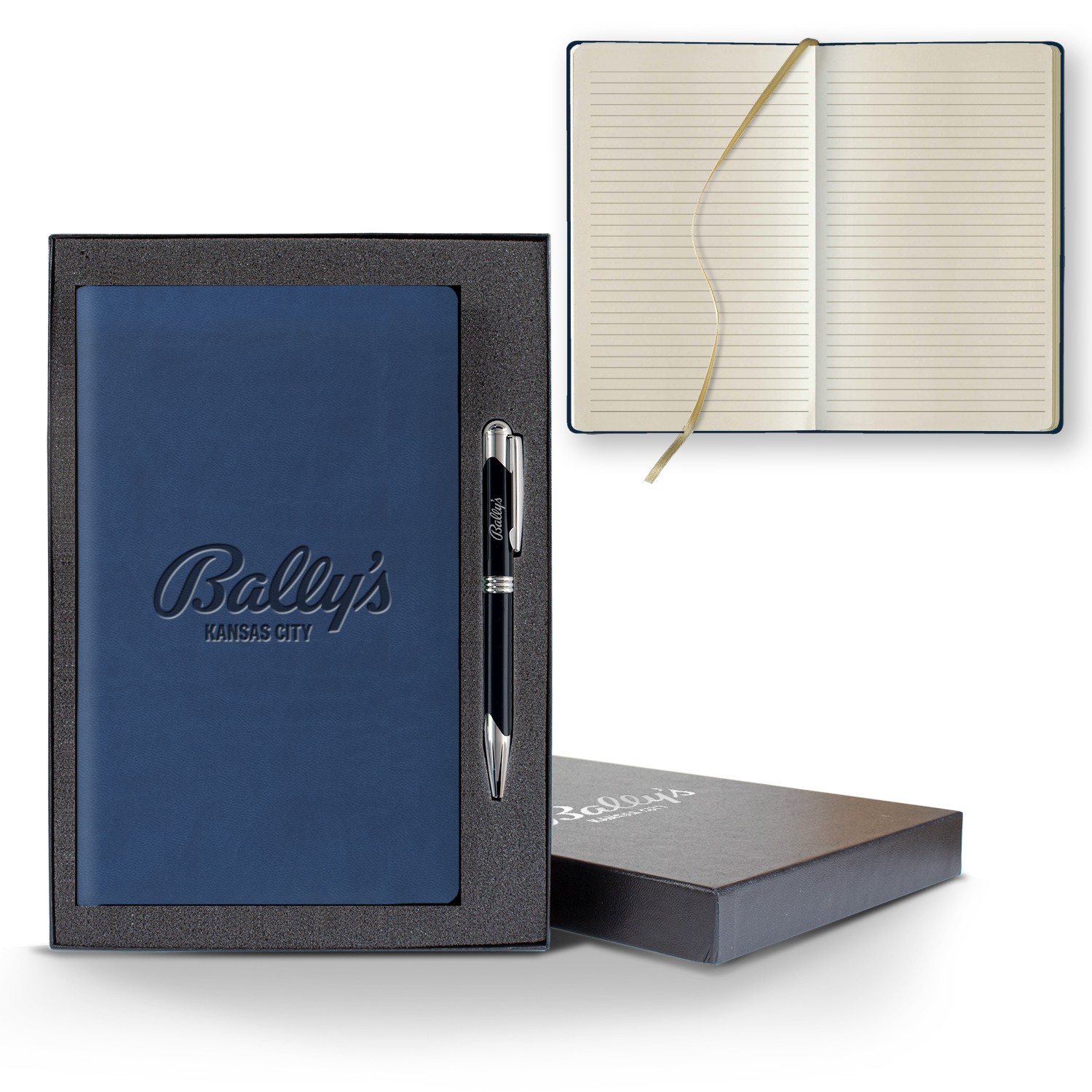 Picture of Castelli Tucson Slim Medio Lined Ivory Page Journal Gift Set