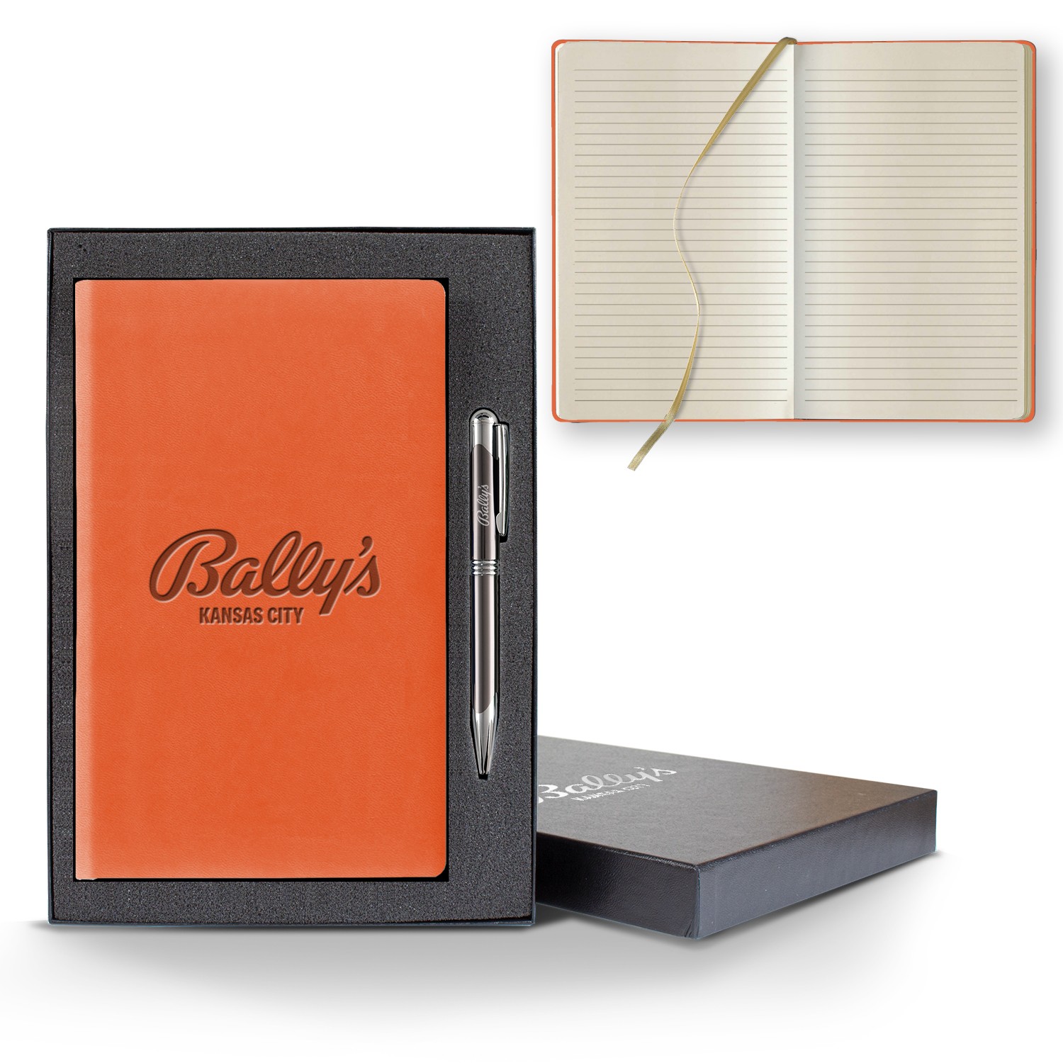 Picture of Castelli Tucson Slim Medio Lined Ivory Page Journal Gift Set