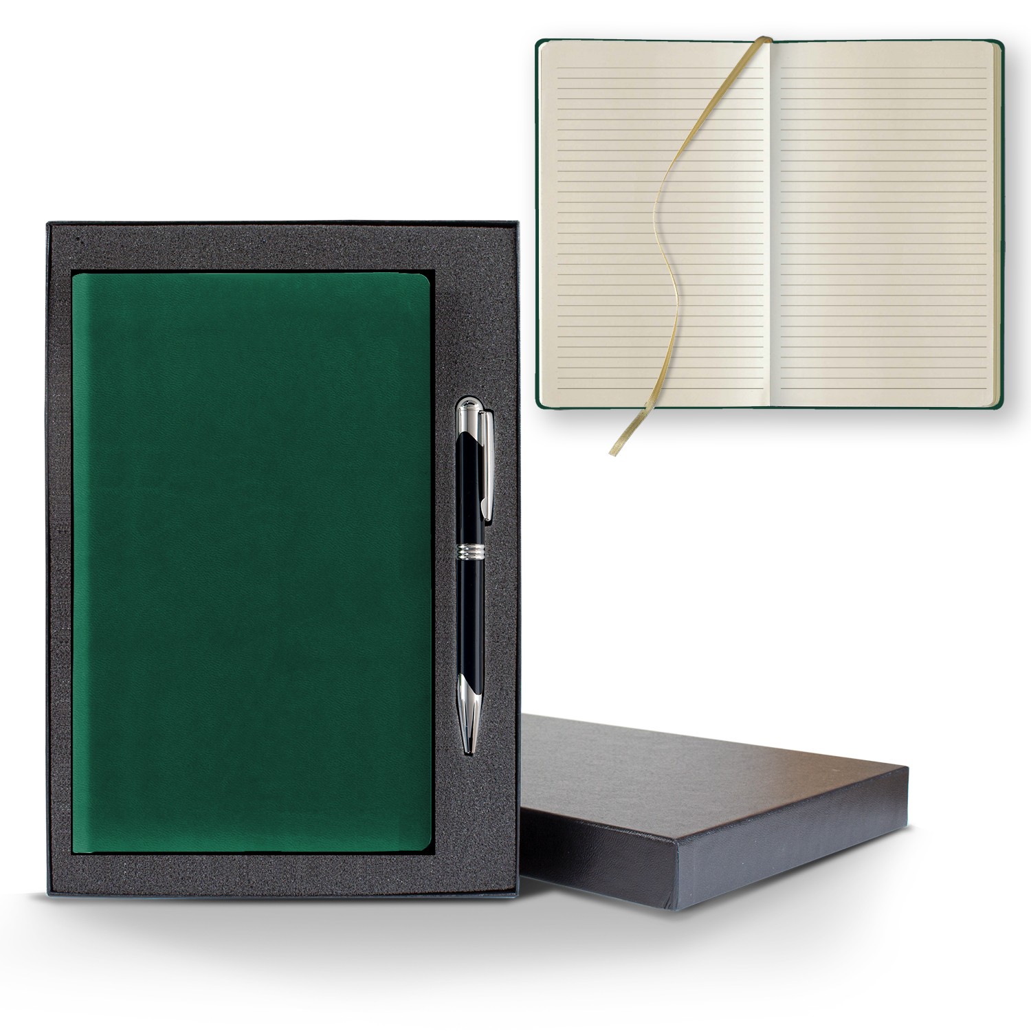 Picture of Castelli Tucson Slim Medio Lined Ivory Page Journal Gift Set