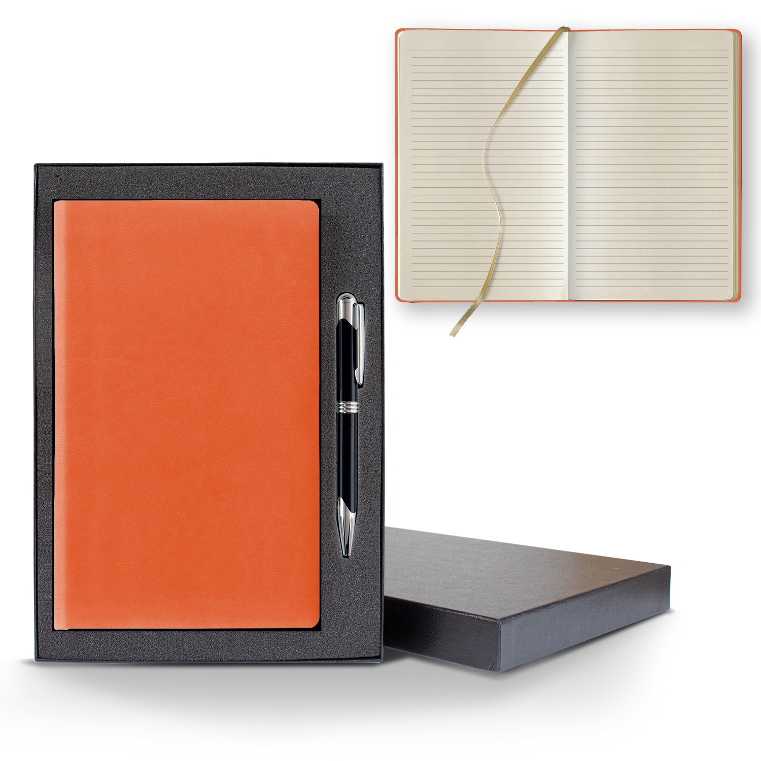 Picture of Castelli Tucson Slim Medio Lined Ivory Page Journal Gift Set