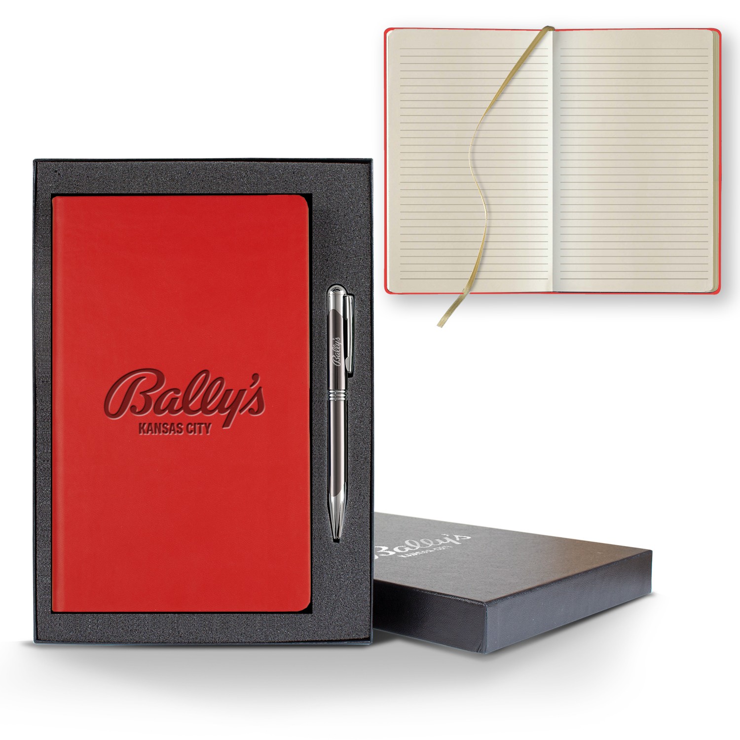 Picture of Castelli Tucson Slim Medio Lined Ivory Page Journal Gift Set