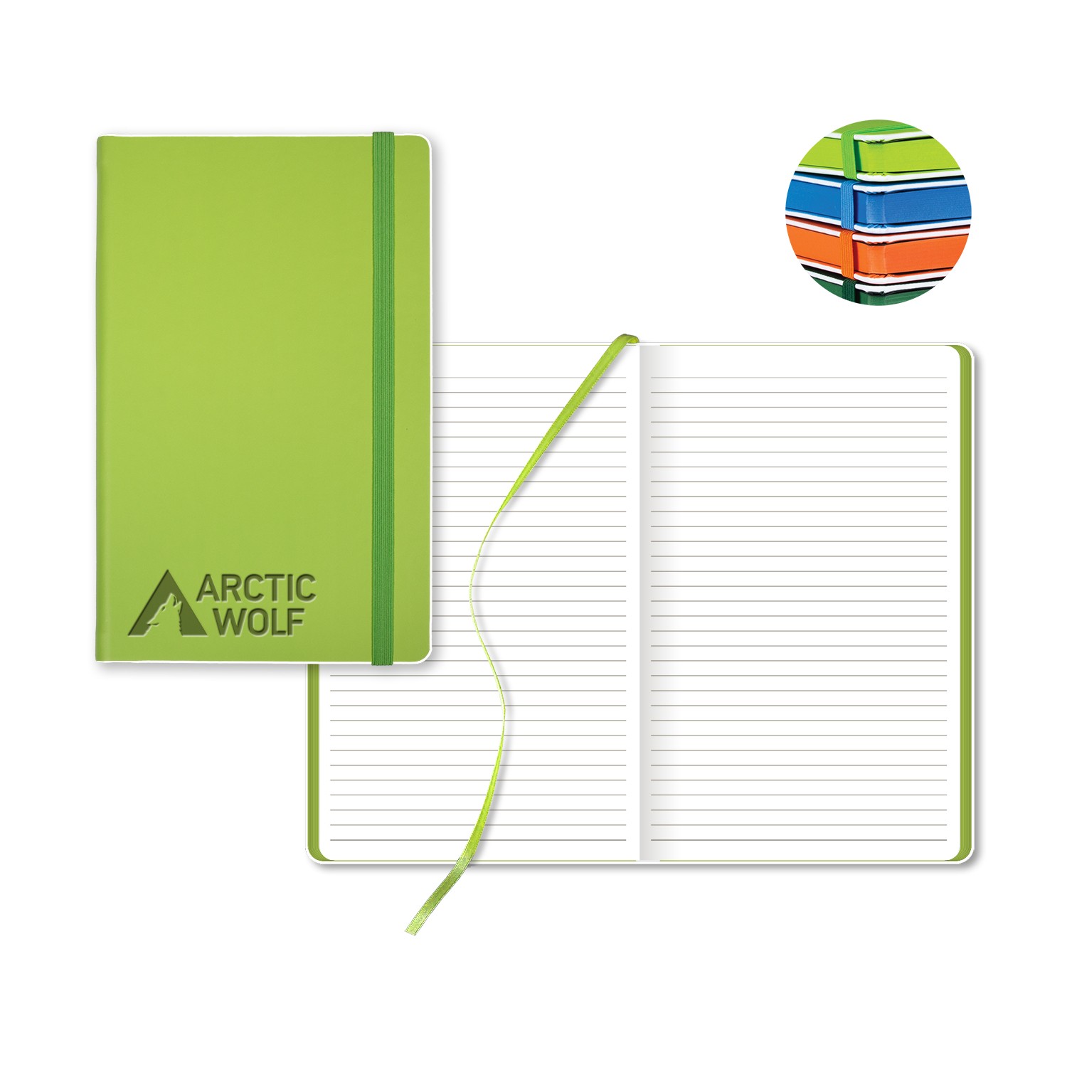 Picture of Castelli Color Laser Medio Lined White Page Journal