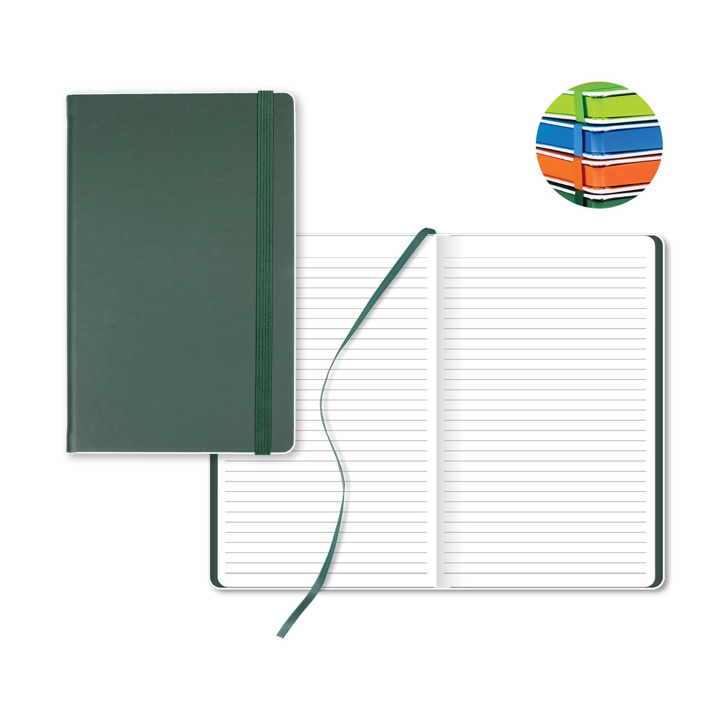 Picture of Castelli Color Laser Medio Lined White Page Journal