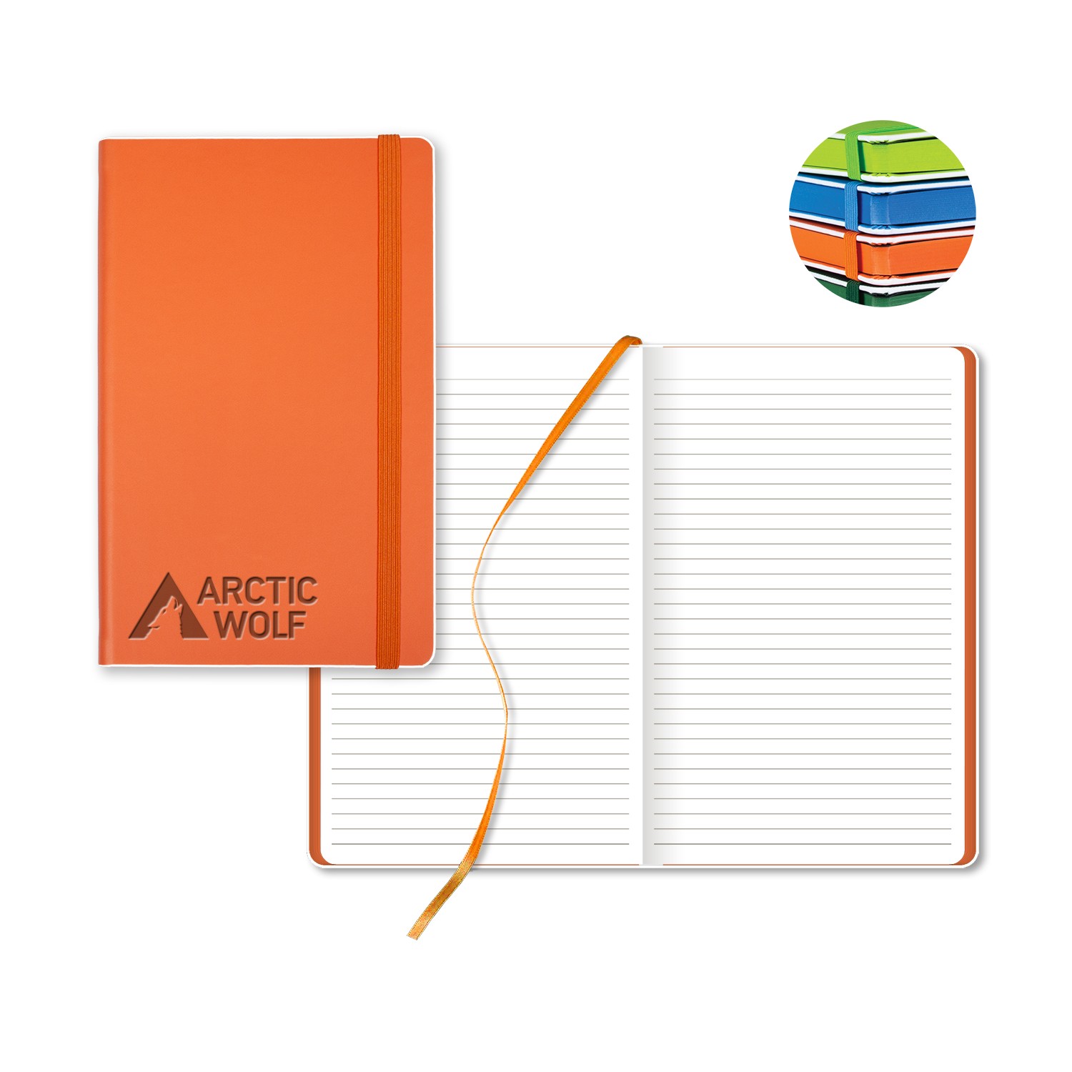 Picture of Castelli Color Laser Medio Lined White Page Journal