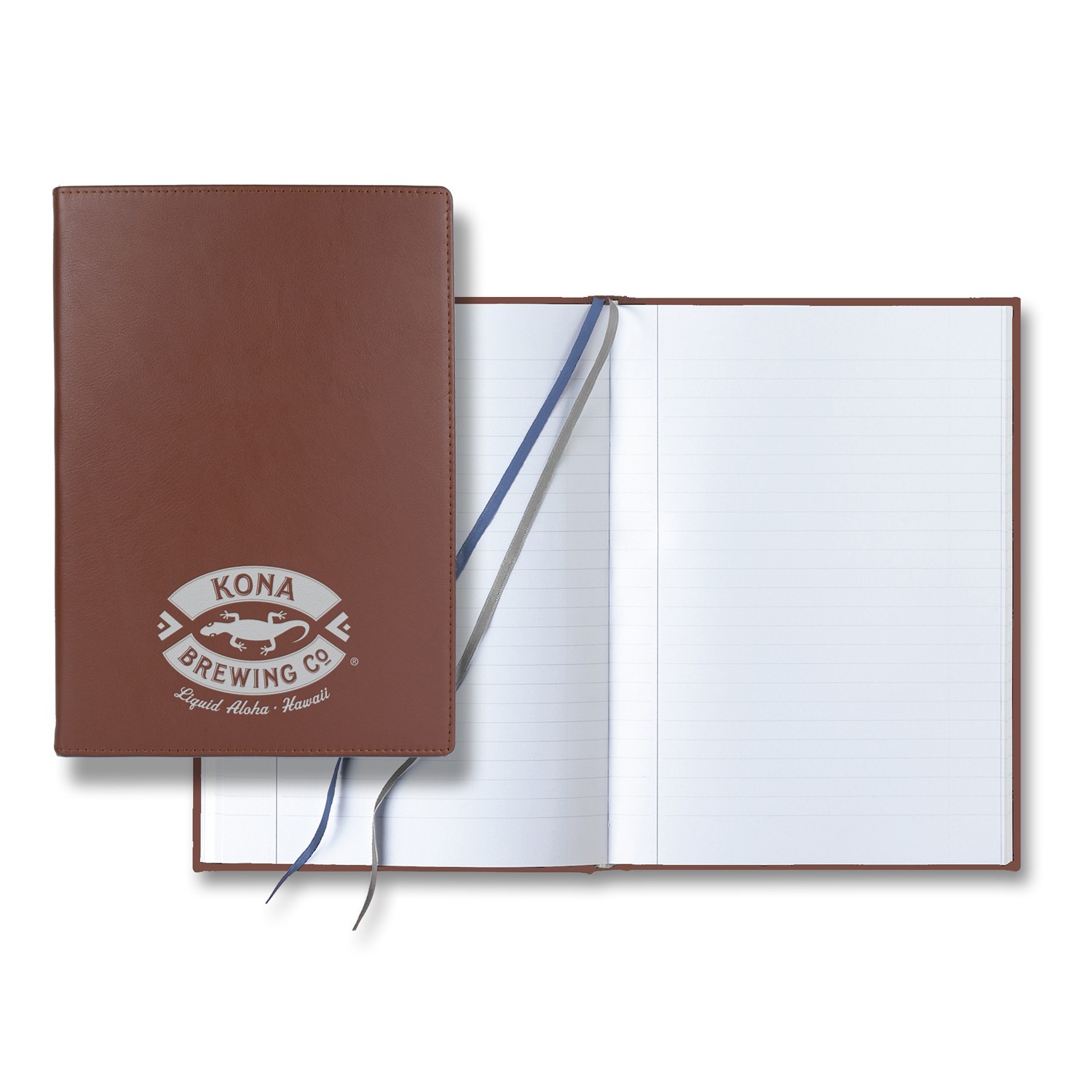 Picture of Castelli Calf Leather Grande Lined White Page Journal