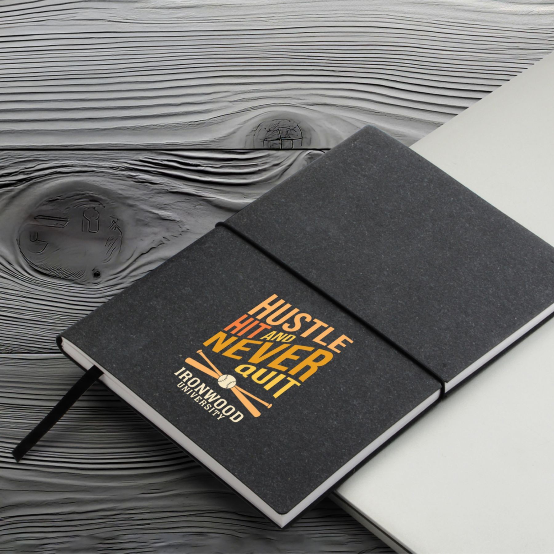 Picture of Saratoga Recycled Leather Stone Paper Journal
