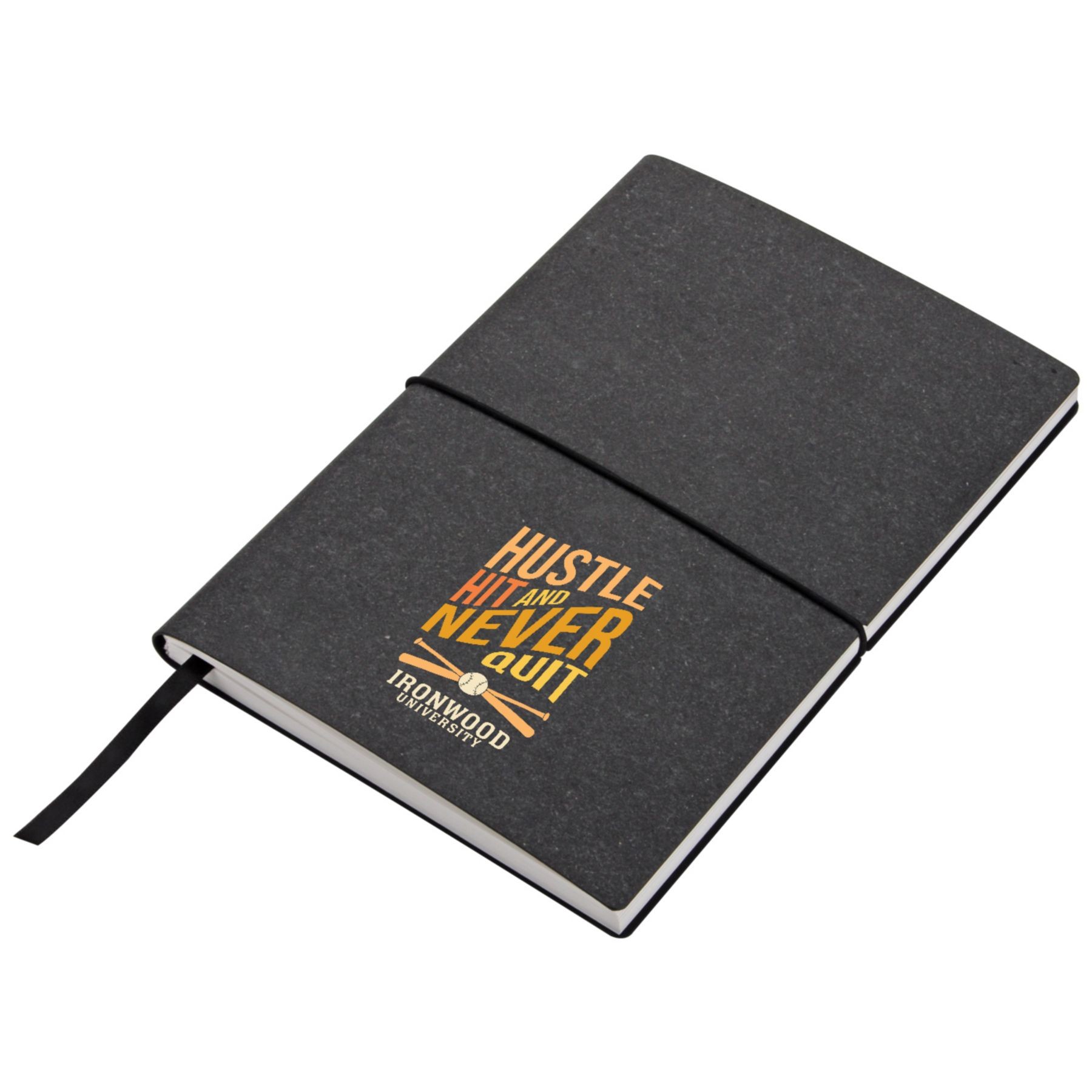 Picture of Saratoga Recycled Leather Stone Paper Journal