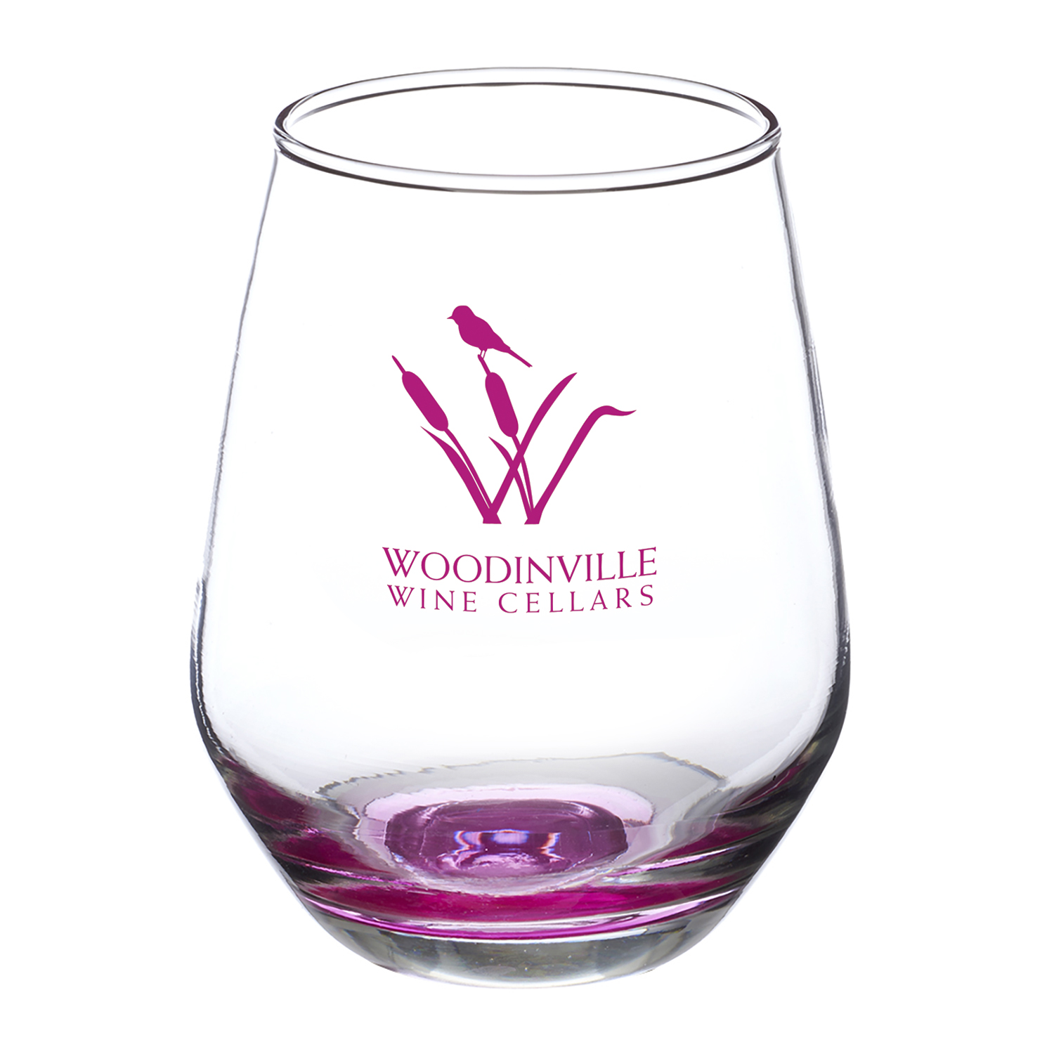 Picture of 12 oz Silicia Stemless Wine Glasses