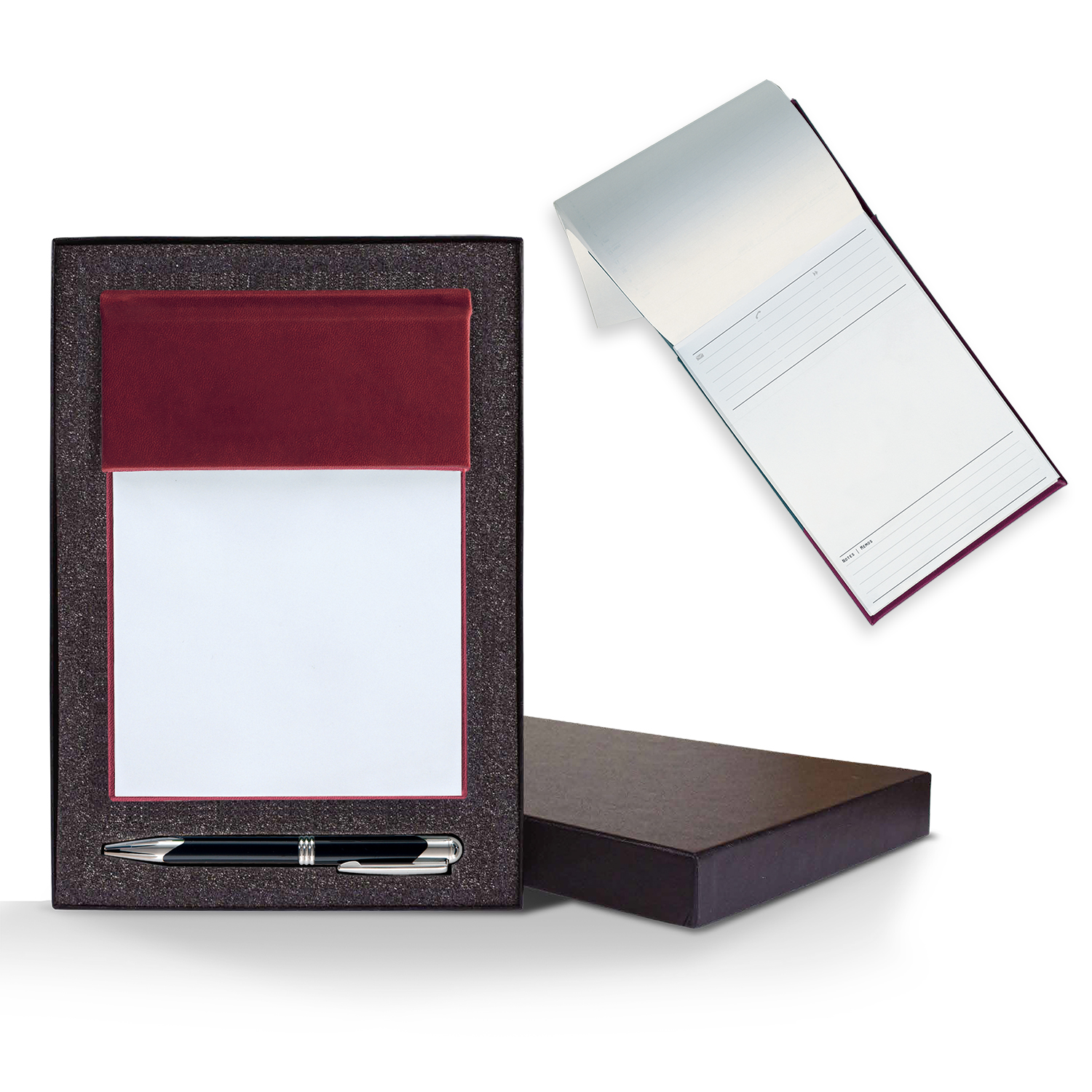 Picture of Castelli Tucson Medio White Page Cube Notes Gift Set