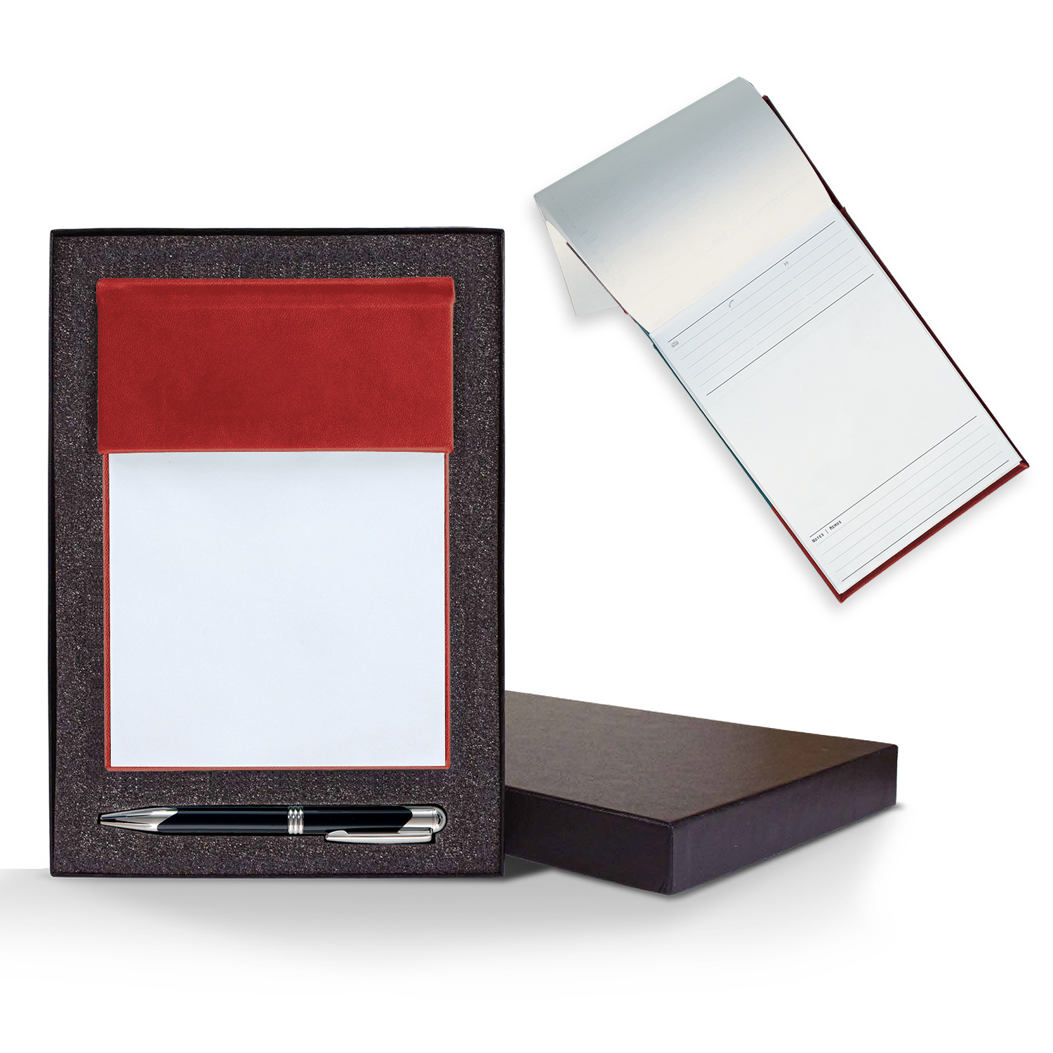 Picture of Castelli Tucson Medio White Page Cube Notes Gift Set