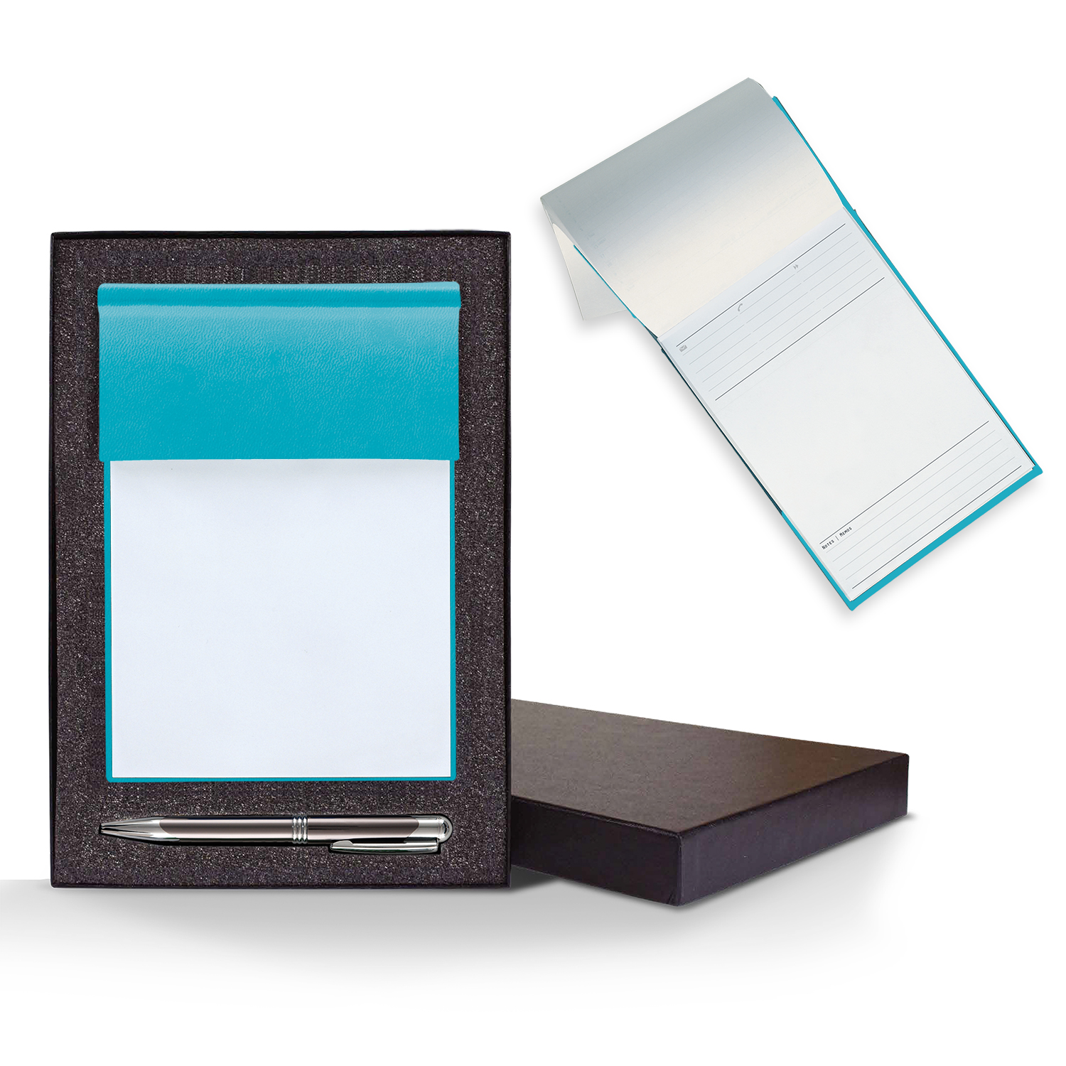 Picture of Castelli Tucson Medio White Page Cube Notes Gift Set