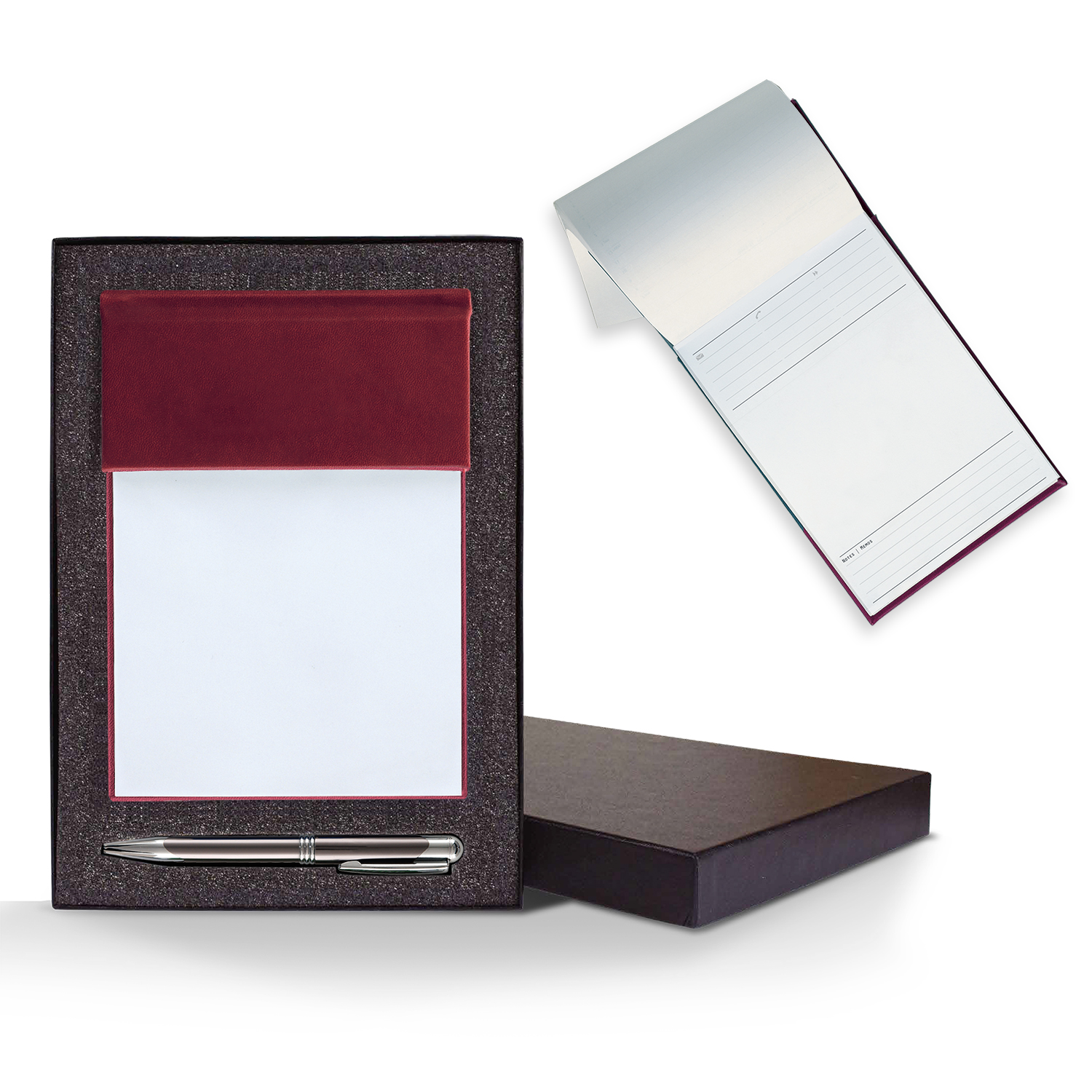 Picture of Castelli Tucson Medio White Page Cube Notes Gift Set