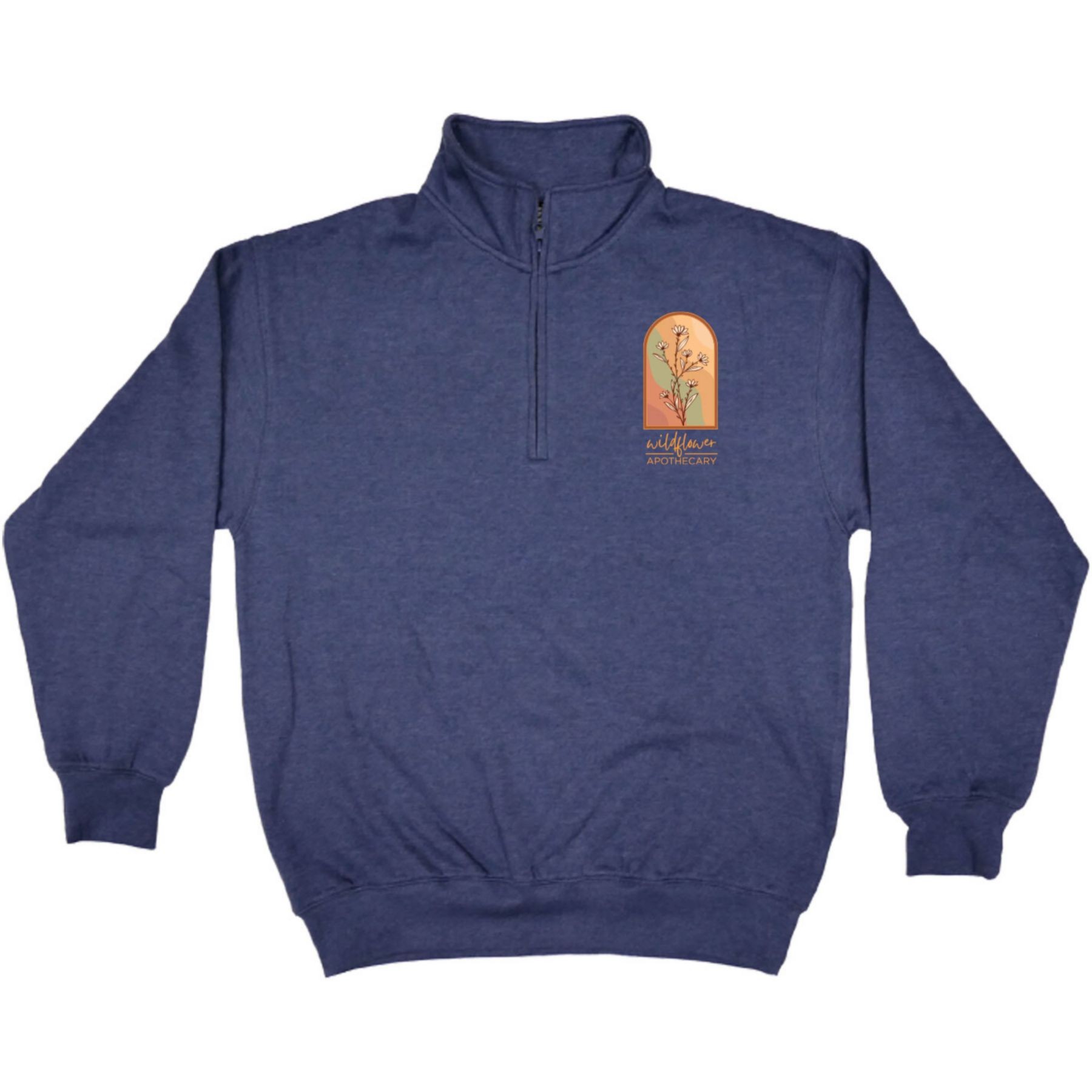 Picture of Full Color Unisex 1/4 Zip Fleece Pullover