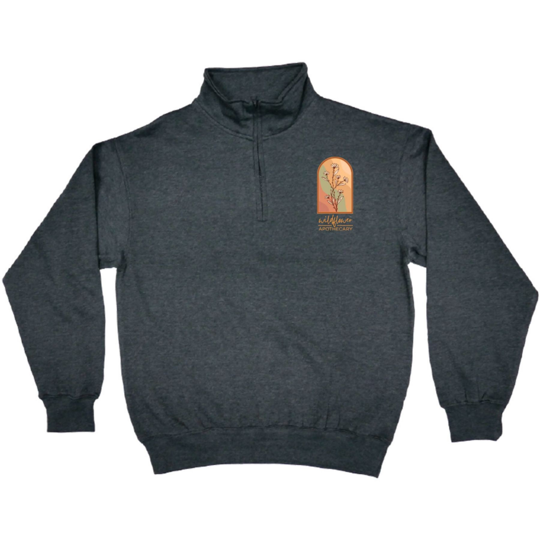 Picture of Full Color Unisex 1/4 Zip Fleece Pullover
