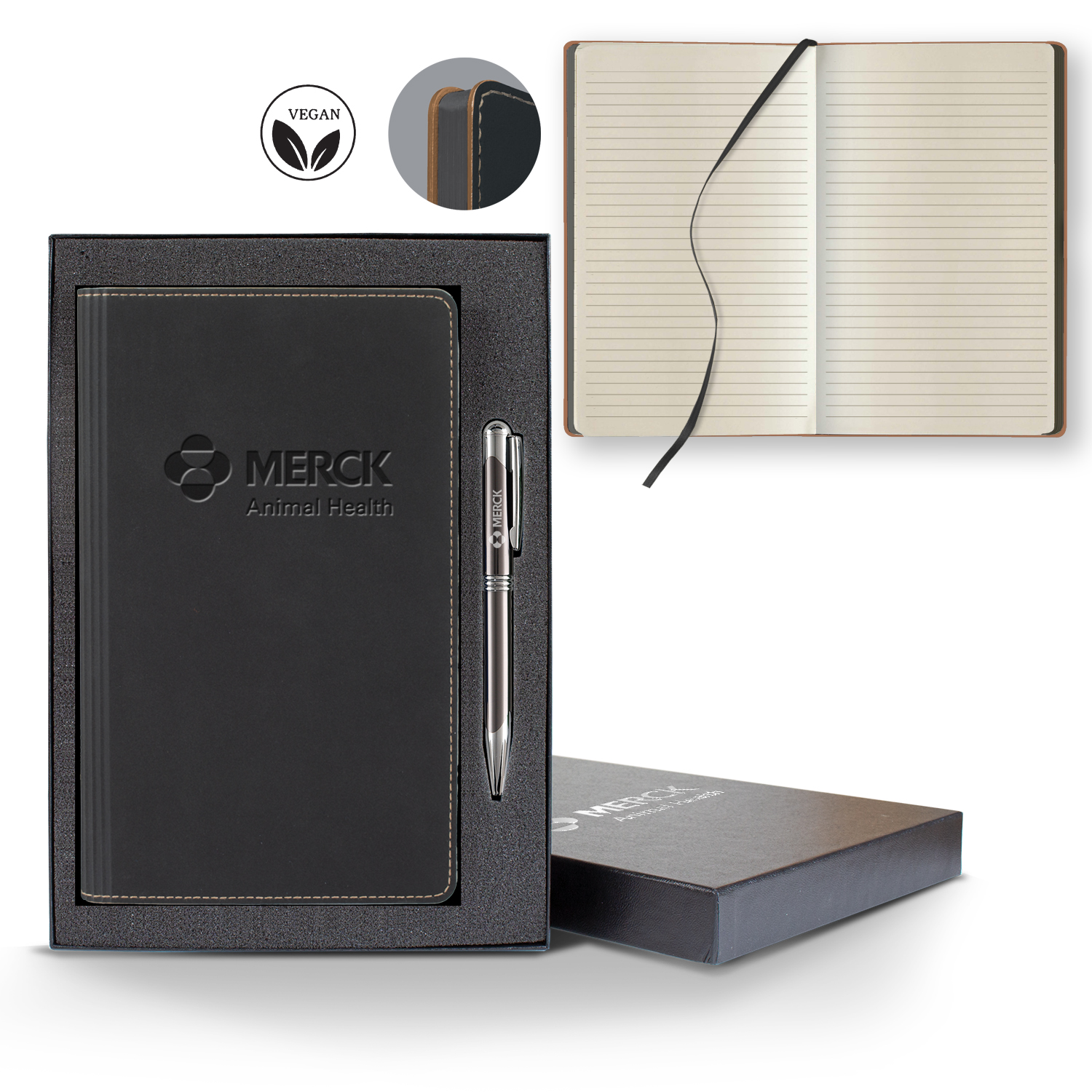 Picture of Castelli Vegan ECO Medio Lined Ivory Page Journal Gift Set