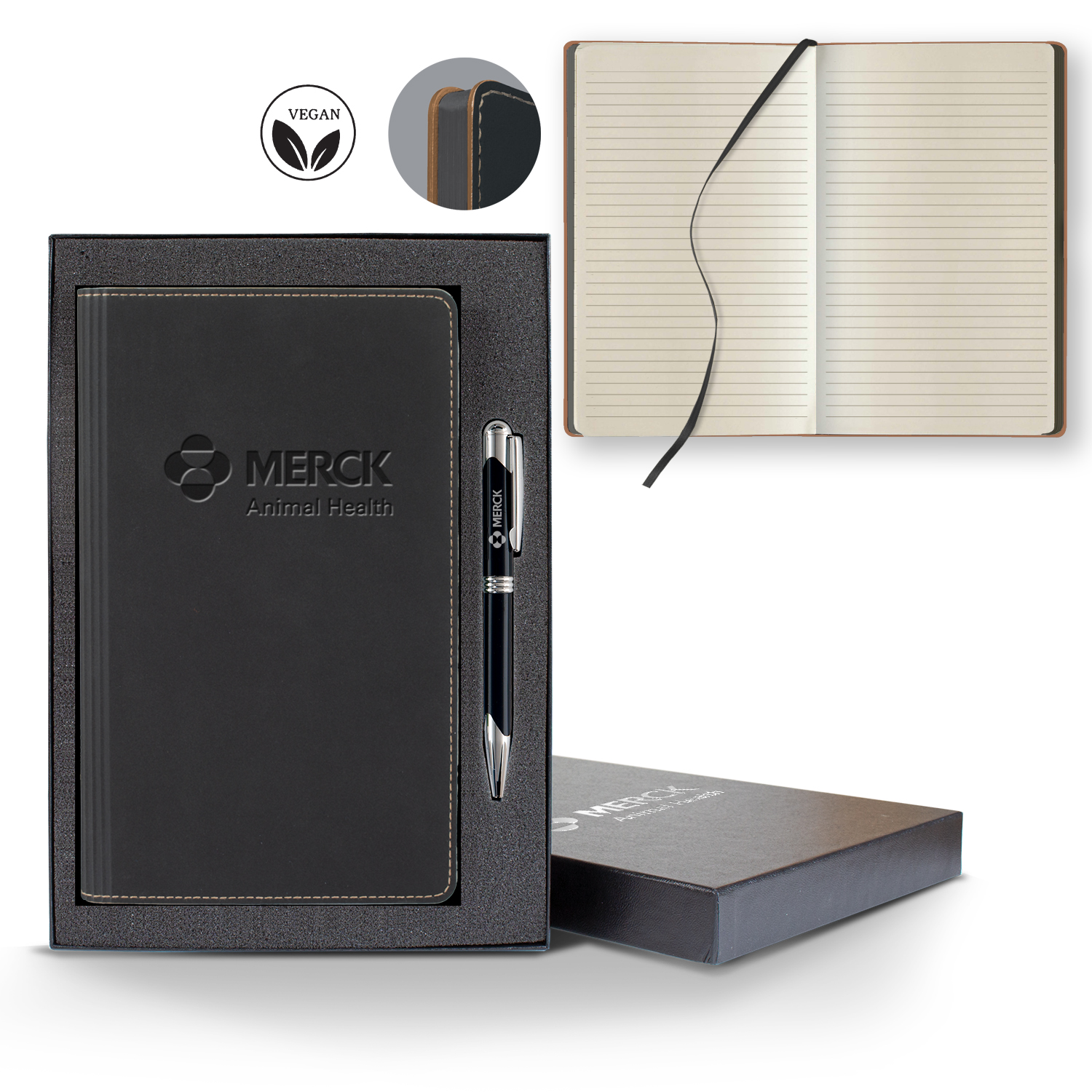 Picture of Castelli Vegan ECO Medio Lined Ivory Page Journal Gift Set