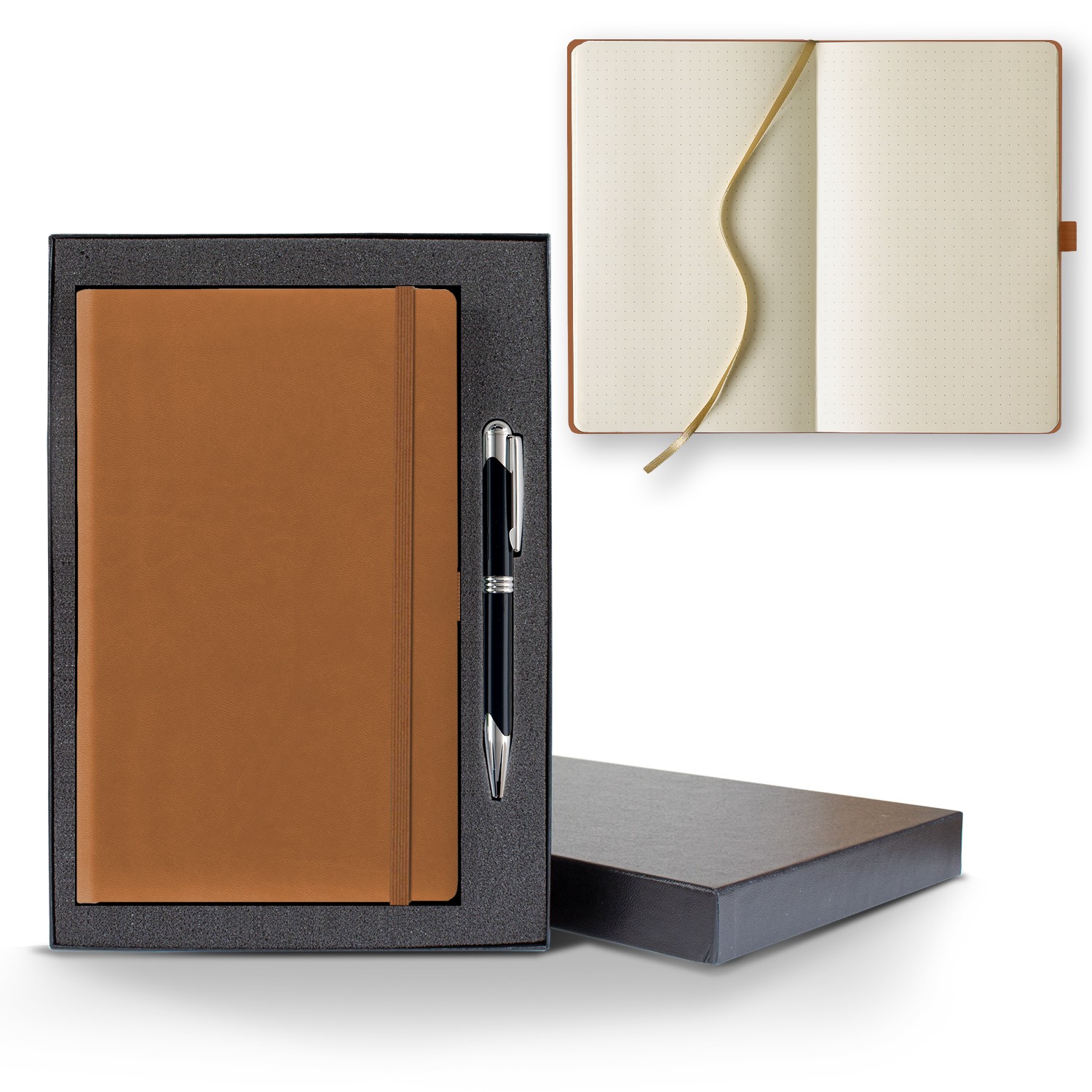 Picture of Castelli Tucson Dots Medio Ivory Page Journal Gift Set