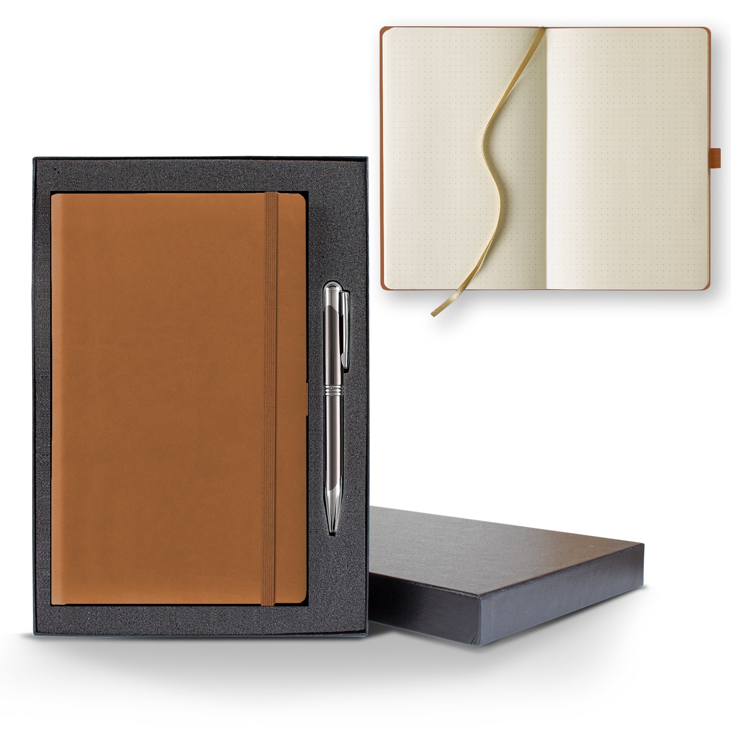 Picture of Castelli Tucson Dots Medio Ivory Page Journal Gift Set