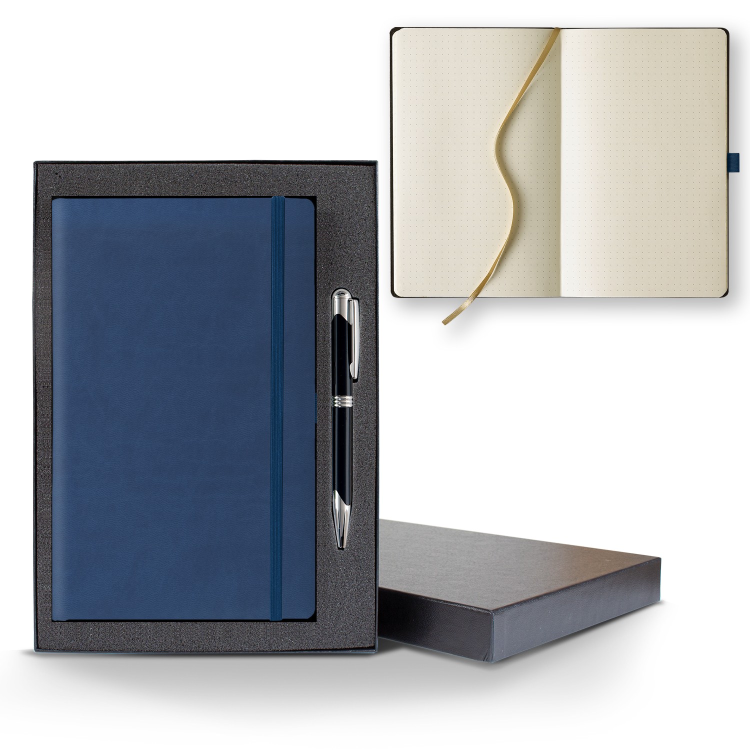 Picture of Castelli Tucson Dots Medio Ivory Page Journal Gift Set