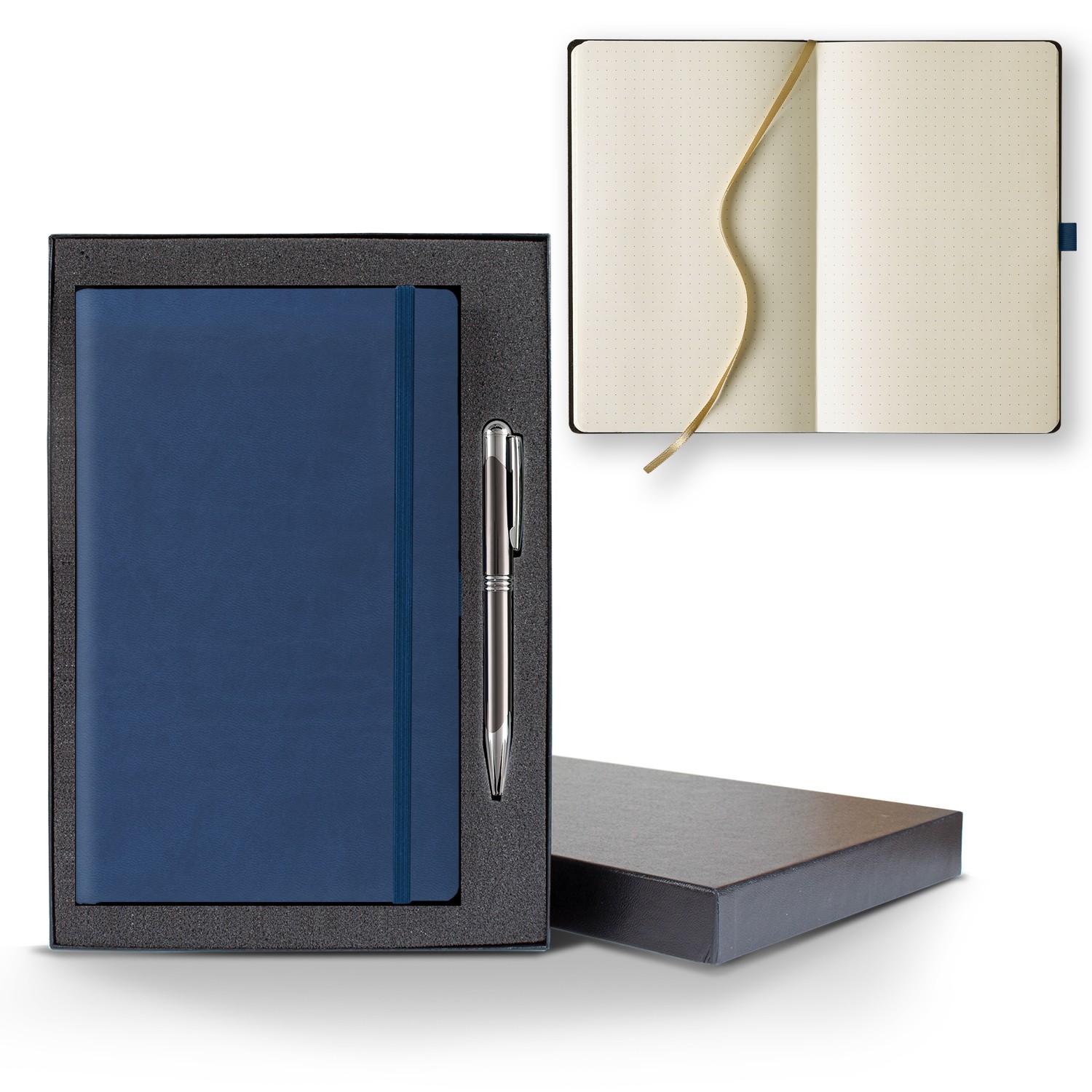 Picture of Castelli Tucson Dots Medio Ivory Page Journal Gift Set