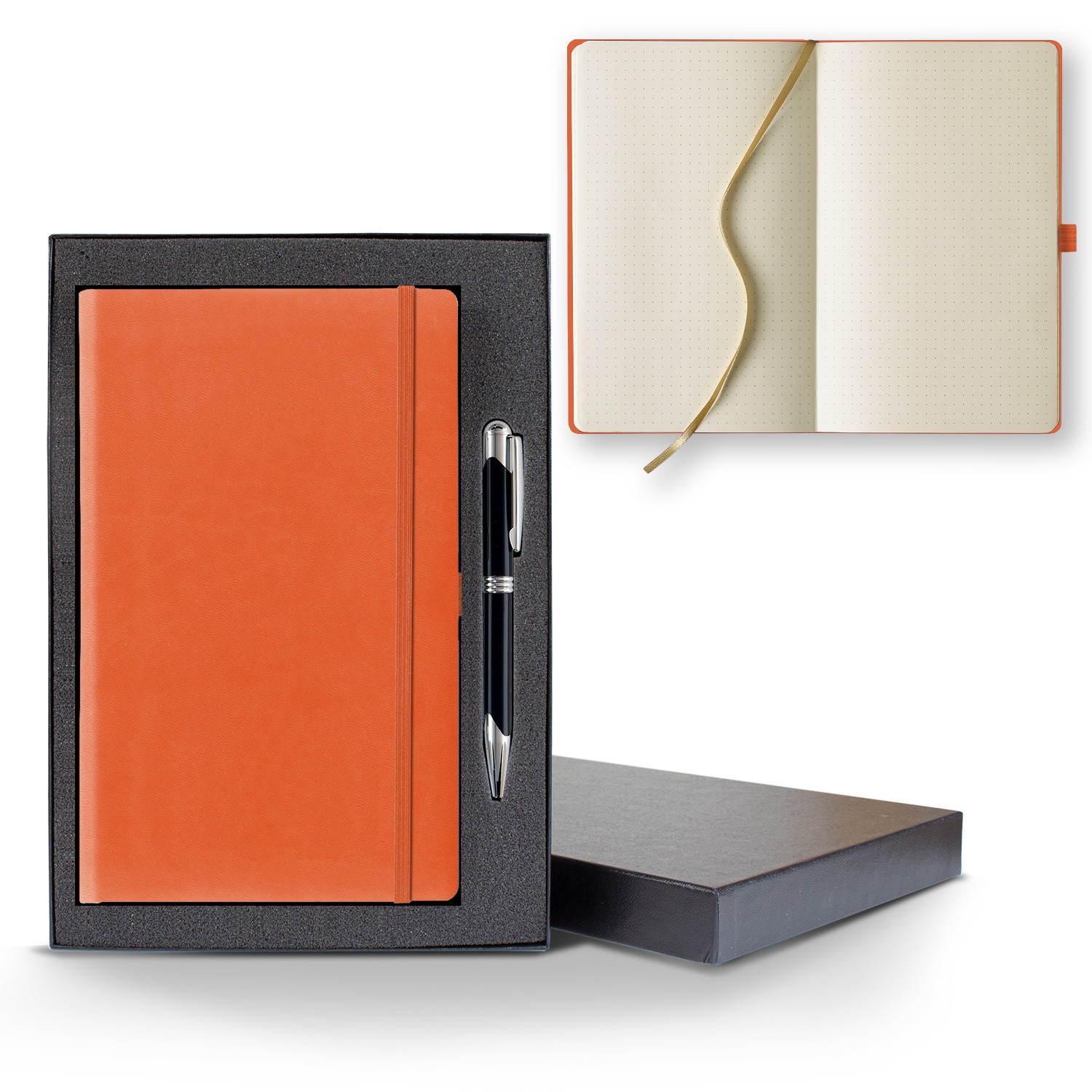 Picture of Castelli Tucson Dots Medio Ivory Page Journal Gift Set
