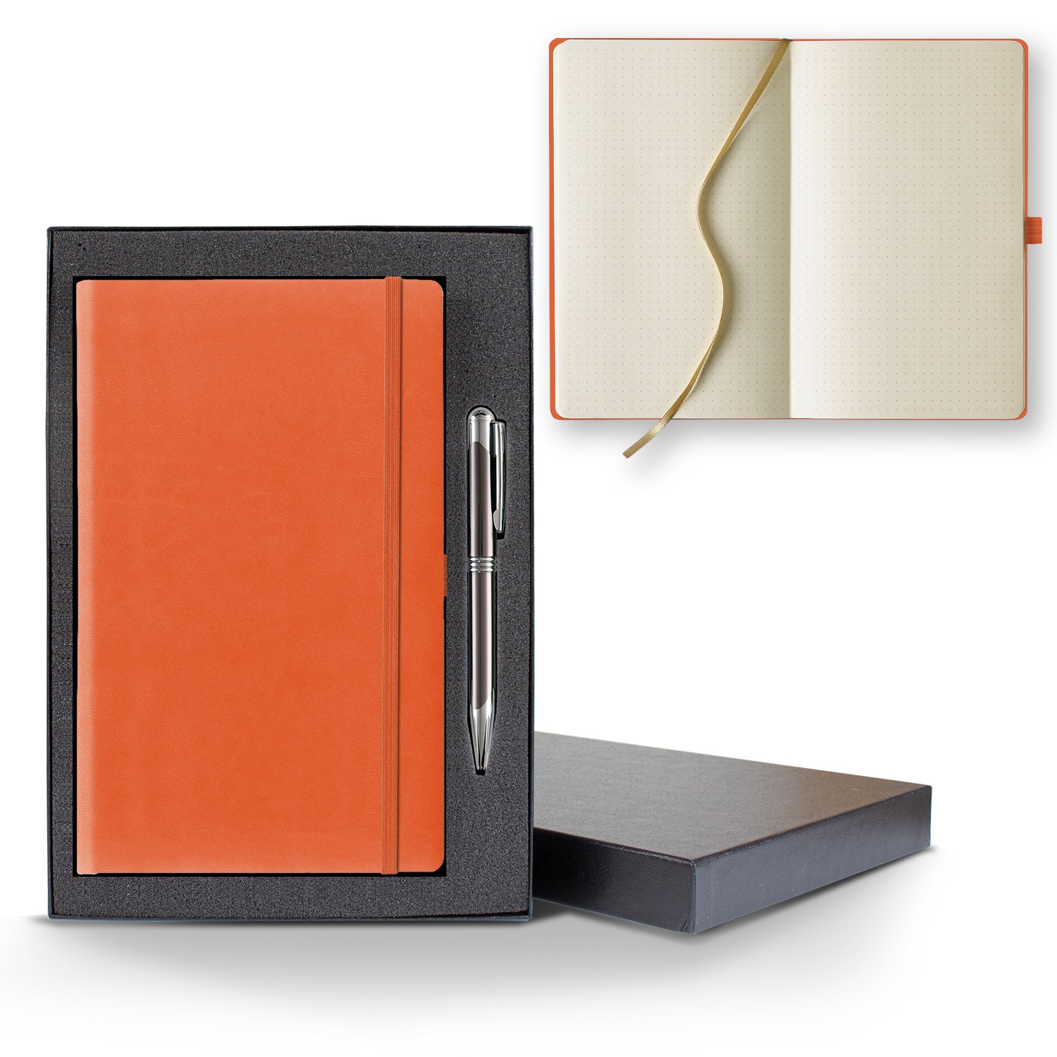 Picture of Castelli Tucson Dots Medio Ivory Page Journal Gift Set