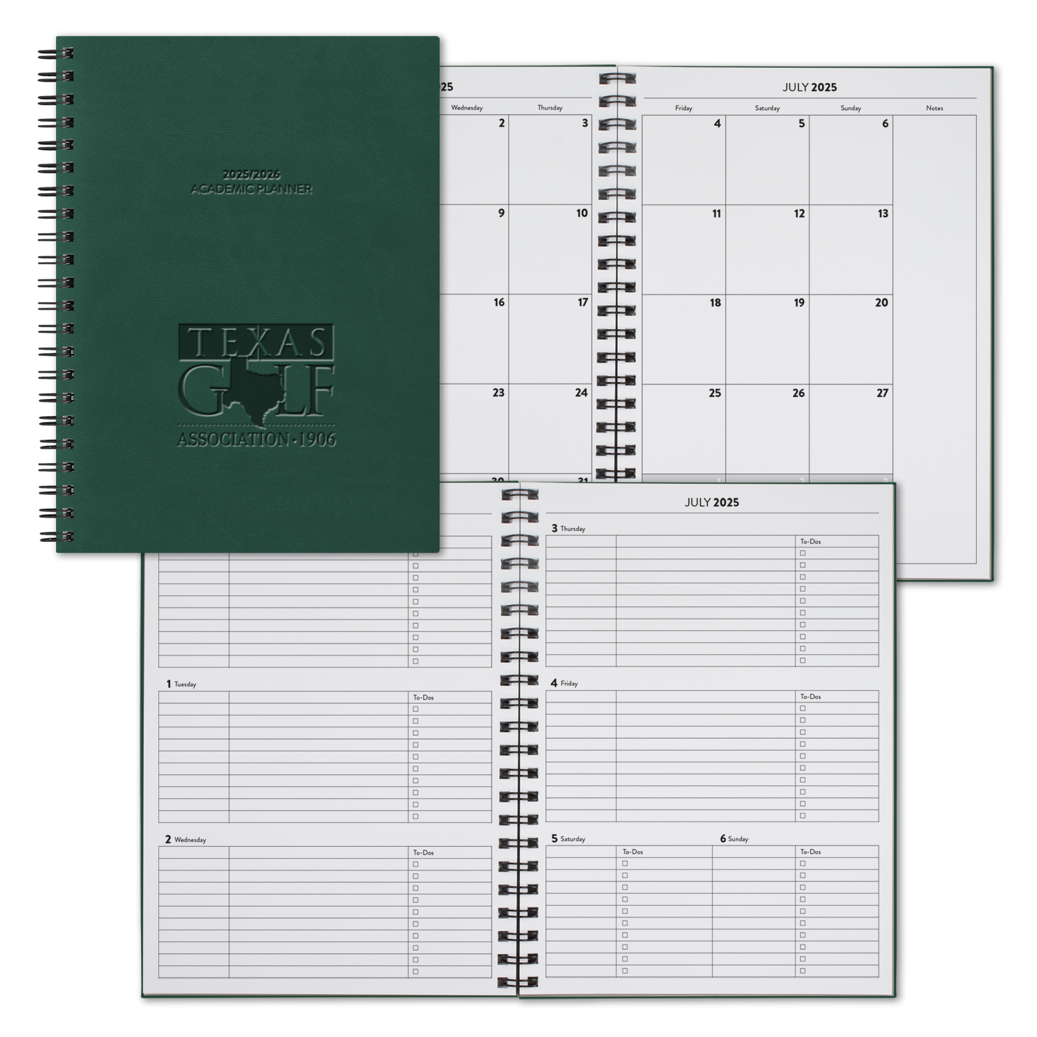 Picture of Castelli WireO Tucson Grande XL White Academic Planner