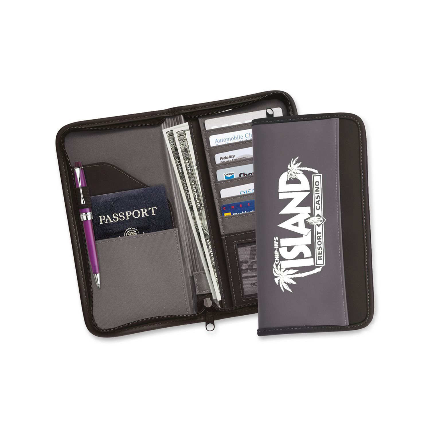 Picture of Zippered Vylon Document Case