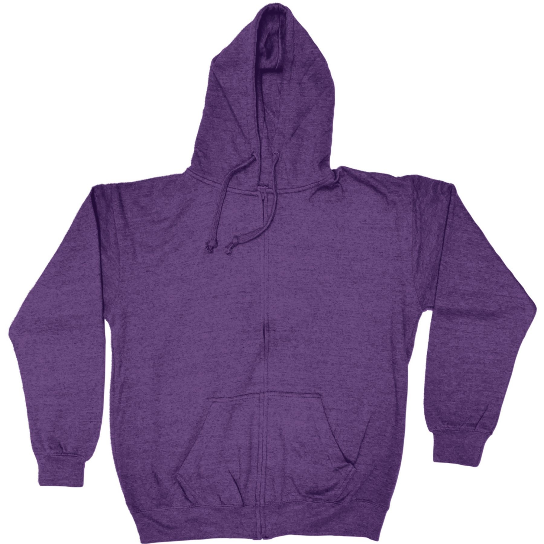 Picture of Adult Full Zip Vantage Heather Hoodie - Screen