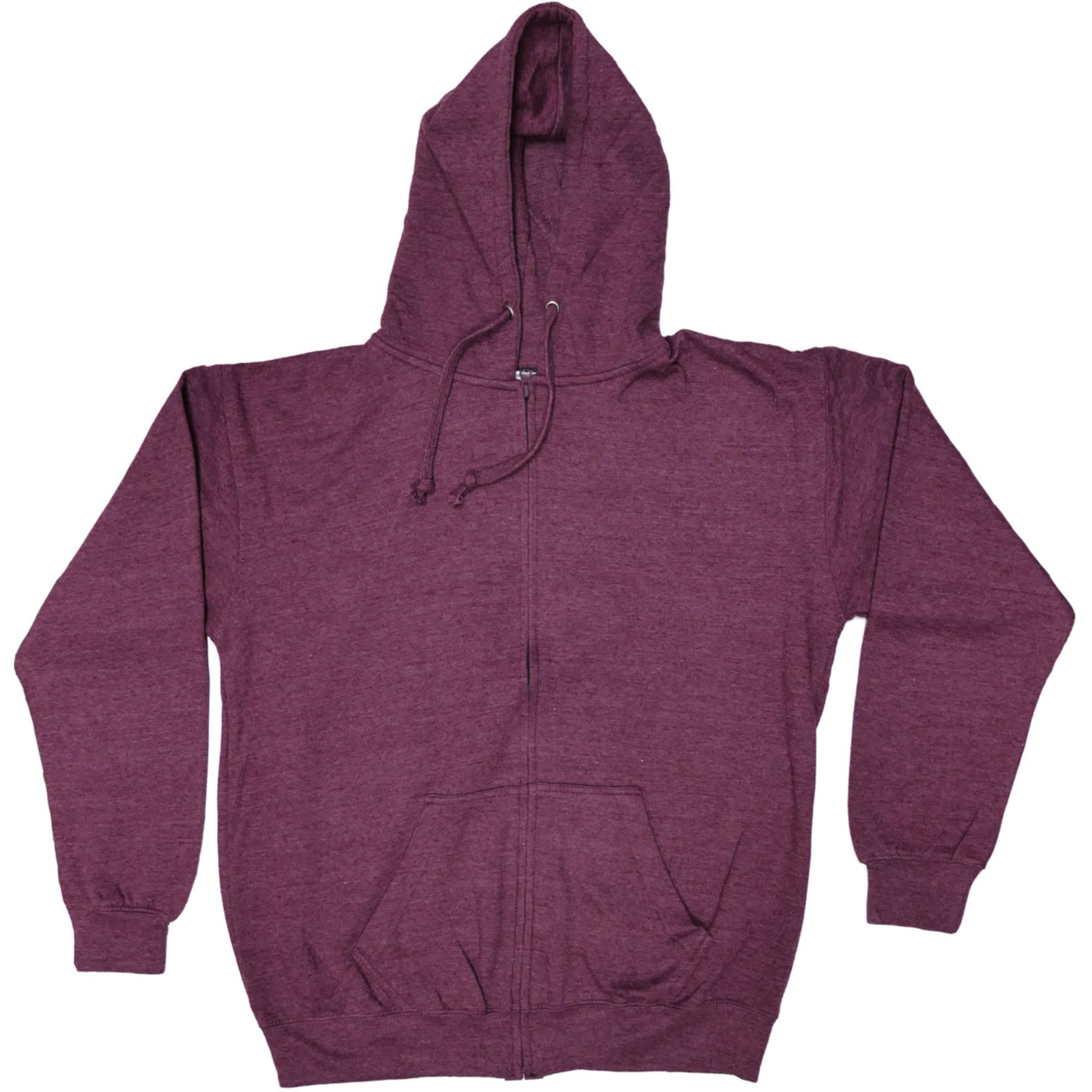 Picture of Adult Full Zip Vantage Heather Hoodie - Screen