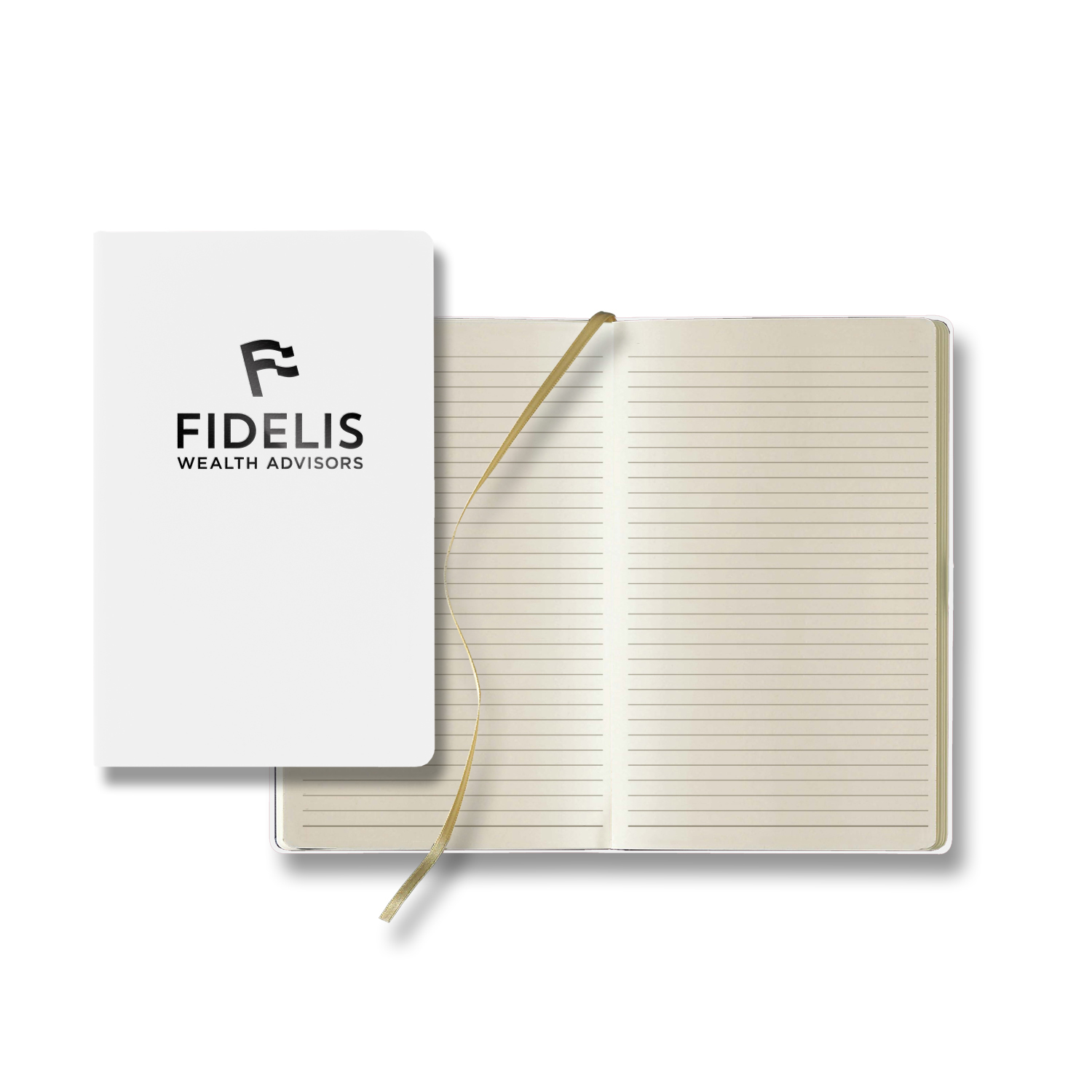 Picture of Castelli Matra Slim Medio Lined Ivory Page Journal