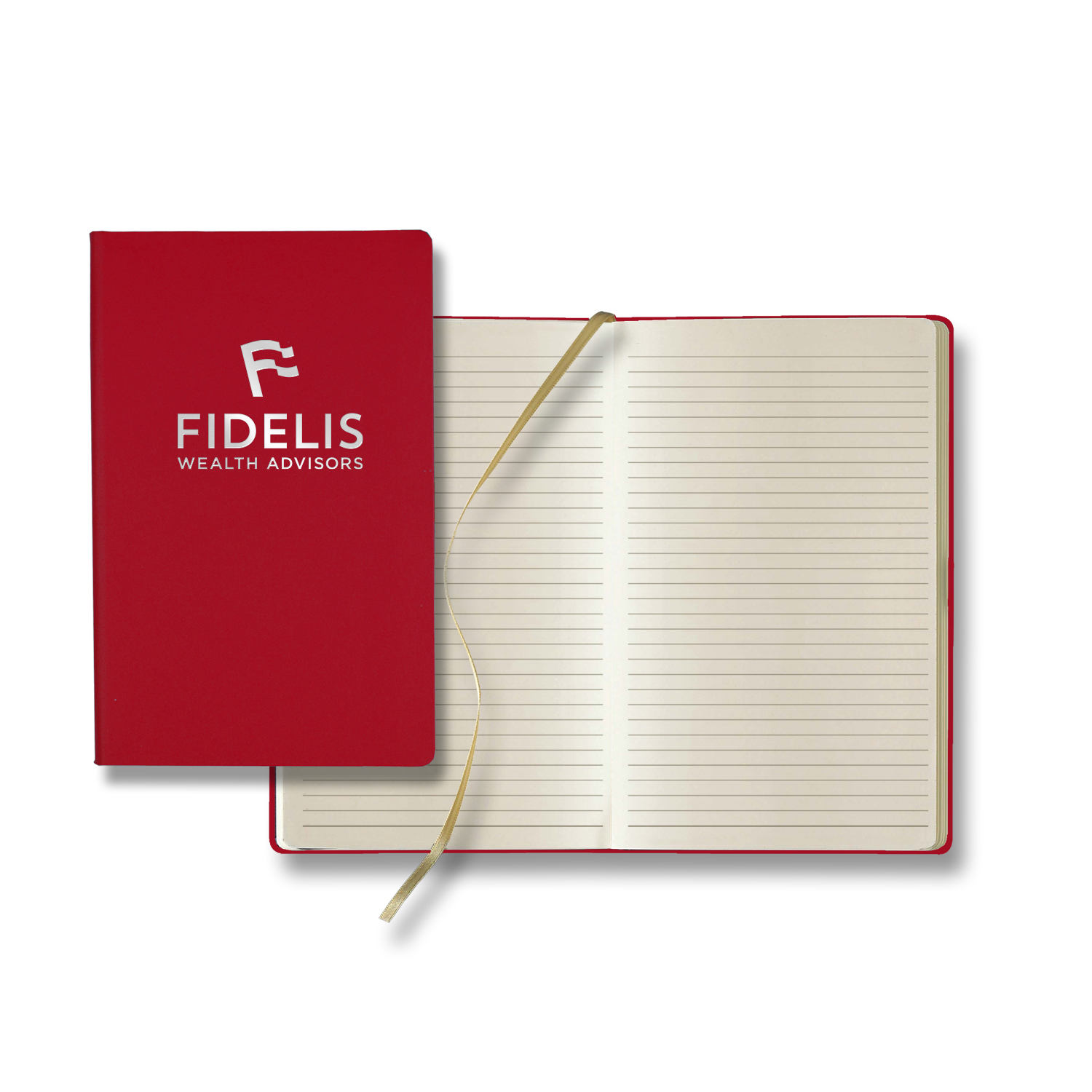 Picture of Castelli Matra Slim Medio Lined Ivory Page Journal