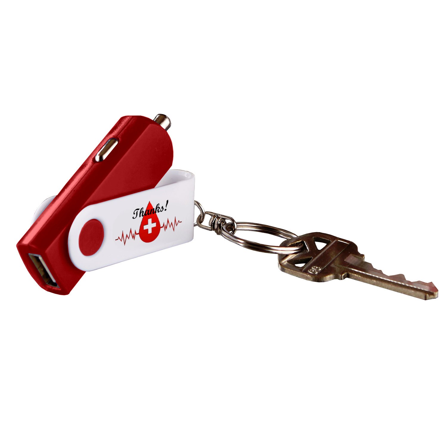 Picture of Key Chain USB Car Adaptor