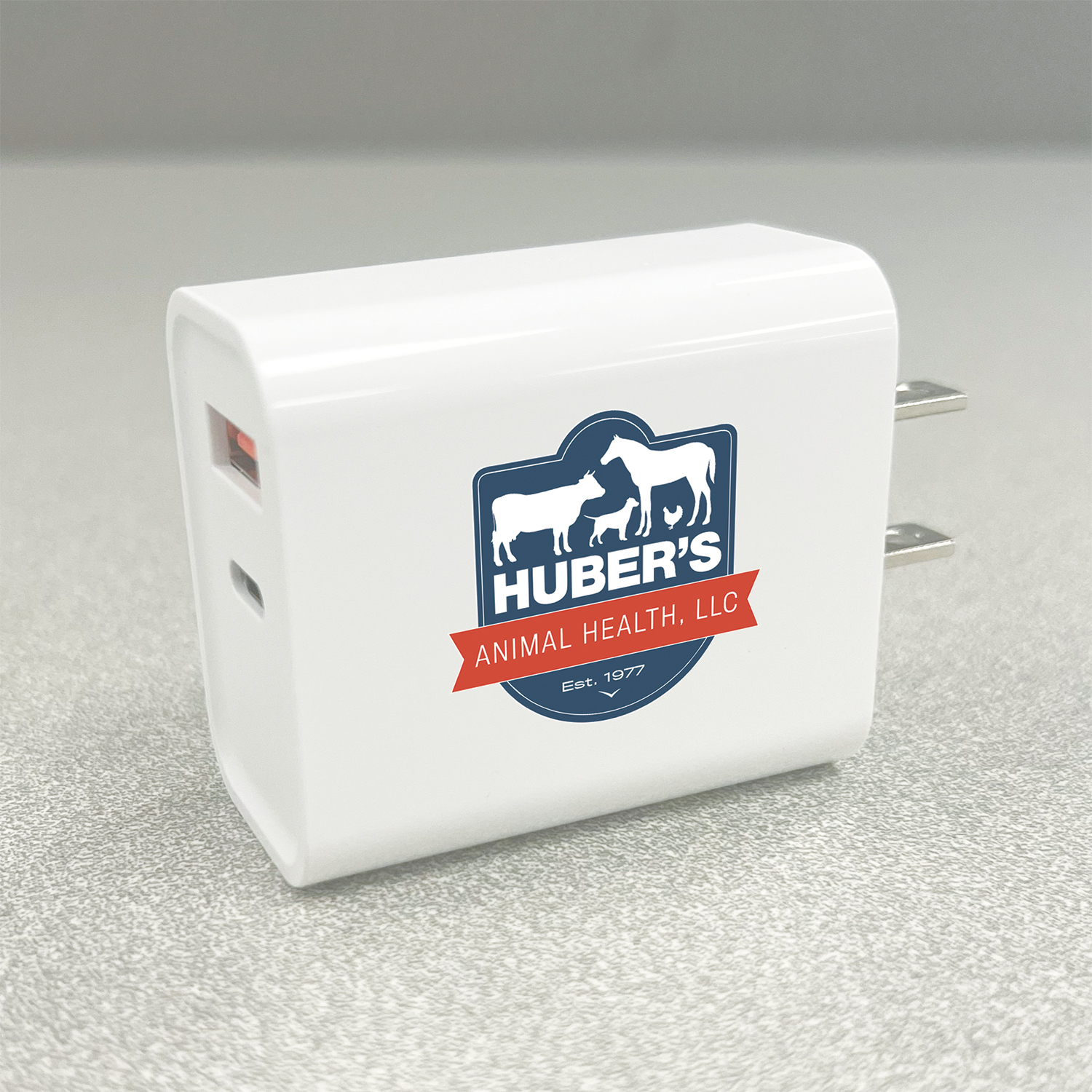 Picture of 18 Watt Type C and USB Wall Adaptor